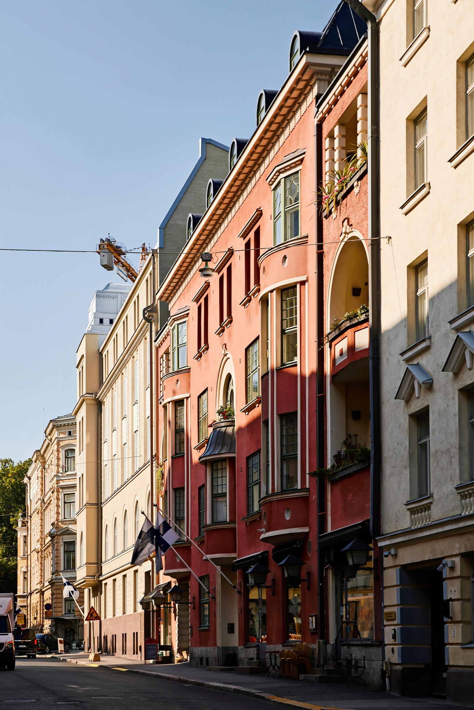 A street view in Helsinki’s Kruununhaka
