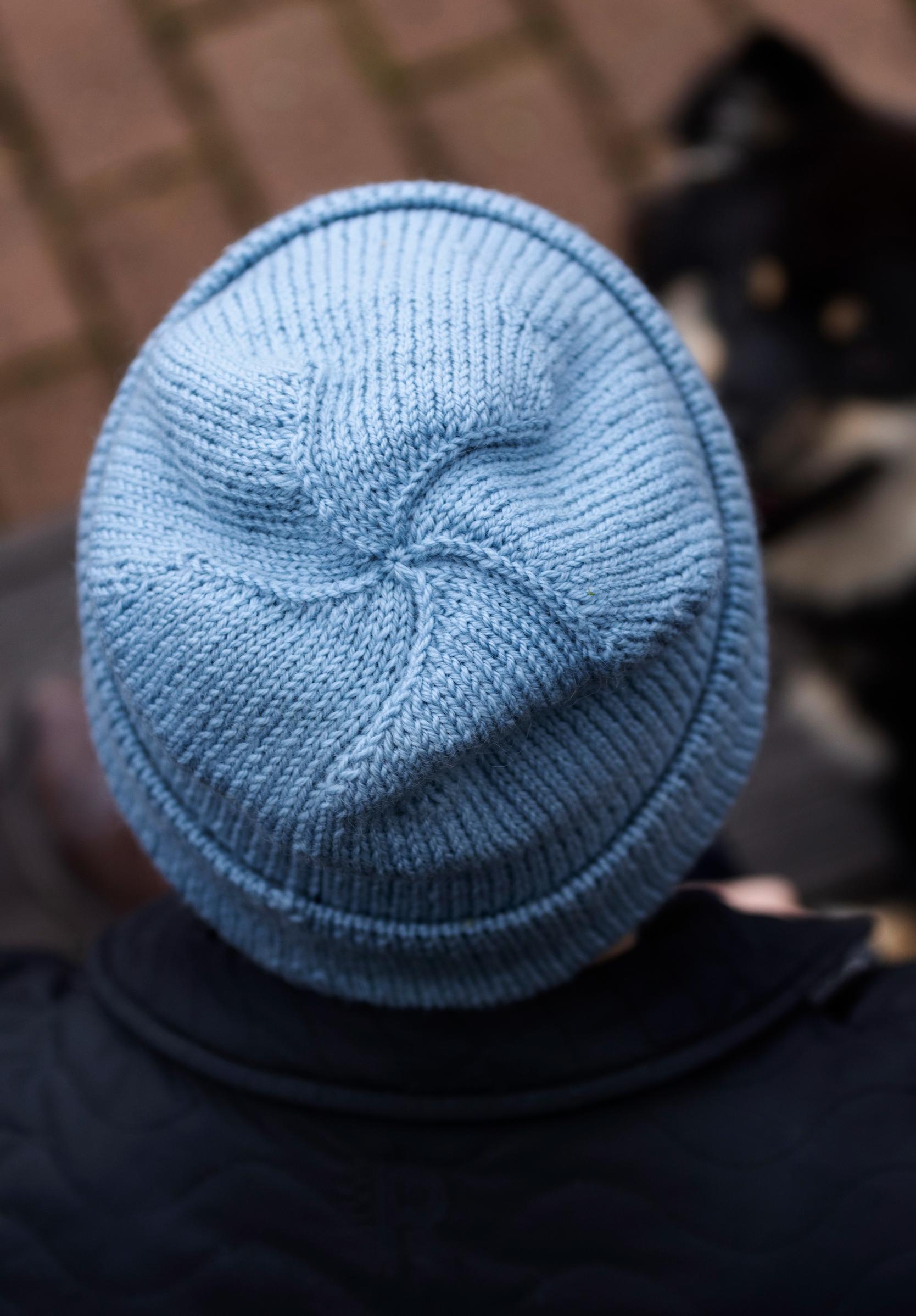 Warm beanie for him