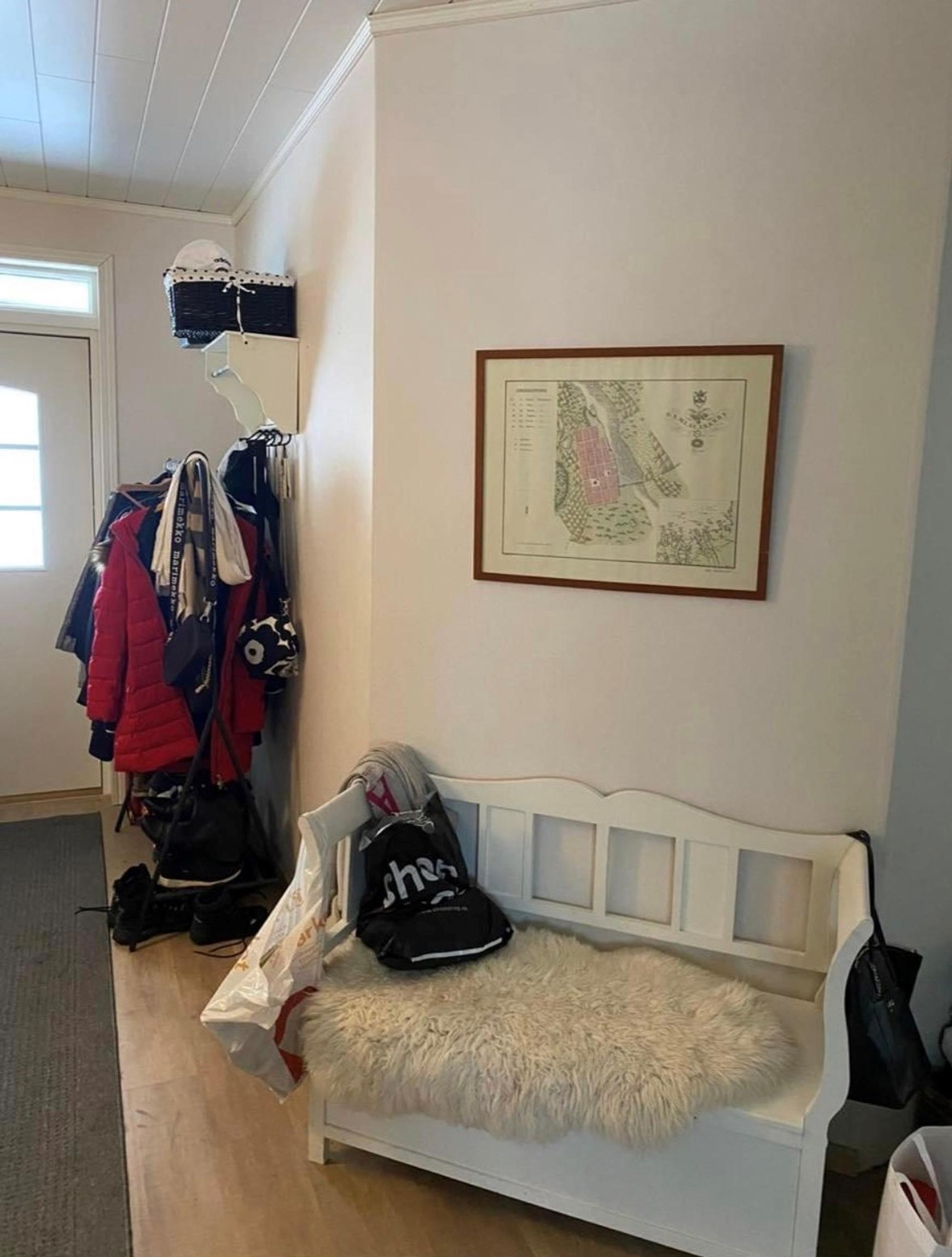 Hallway renovation—before