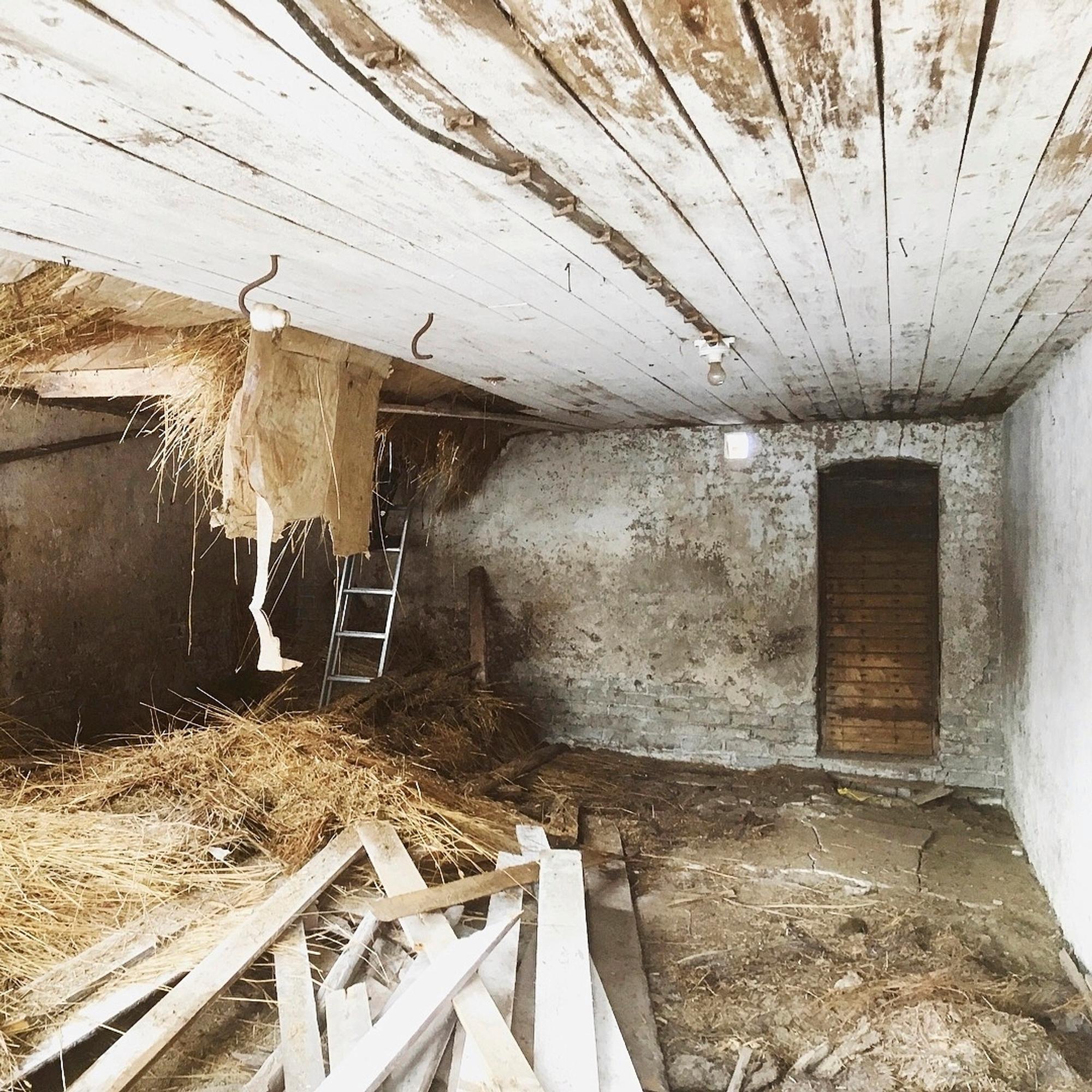 Barn before renovation.