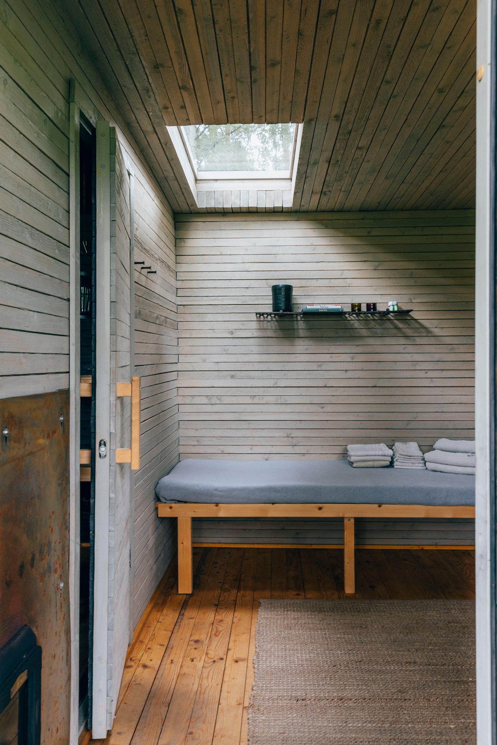 treehouse sauna