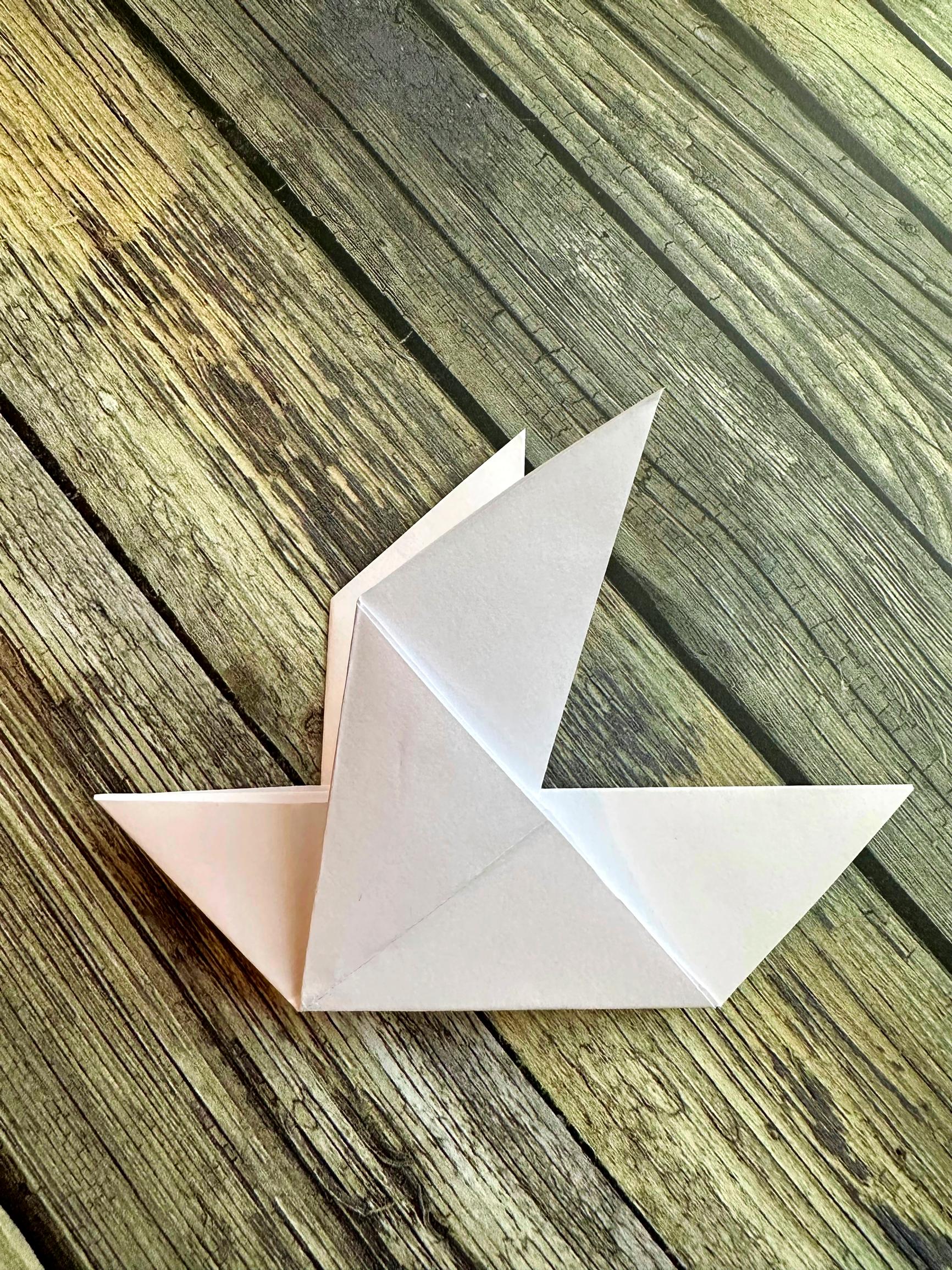 Fold the wings up