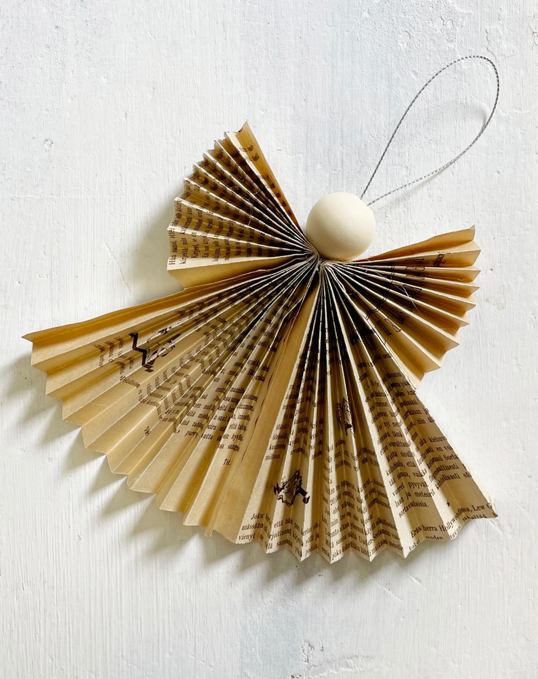 Finished paper angel