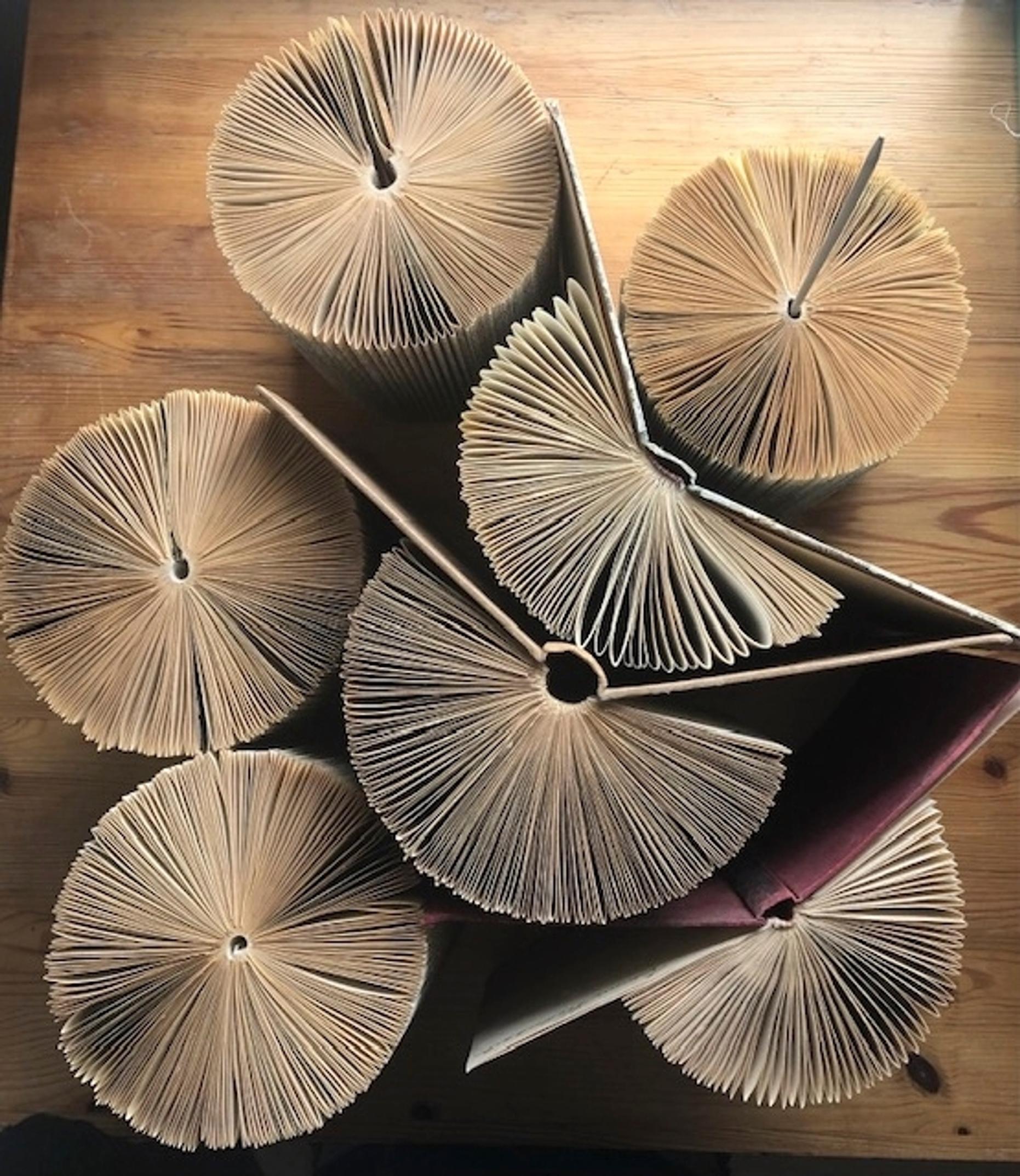 folded books