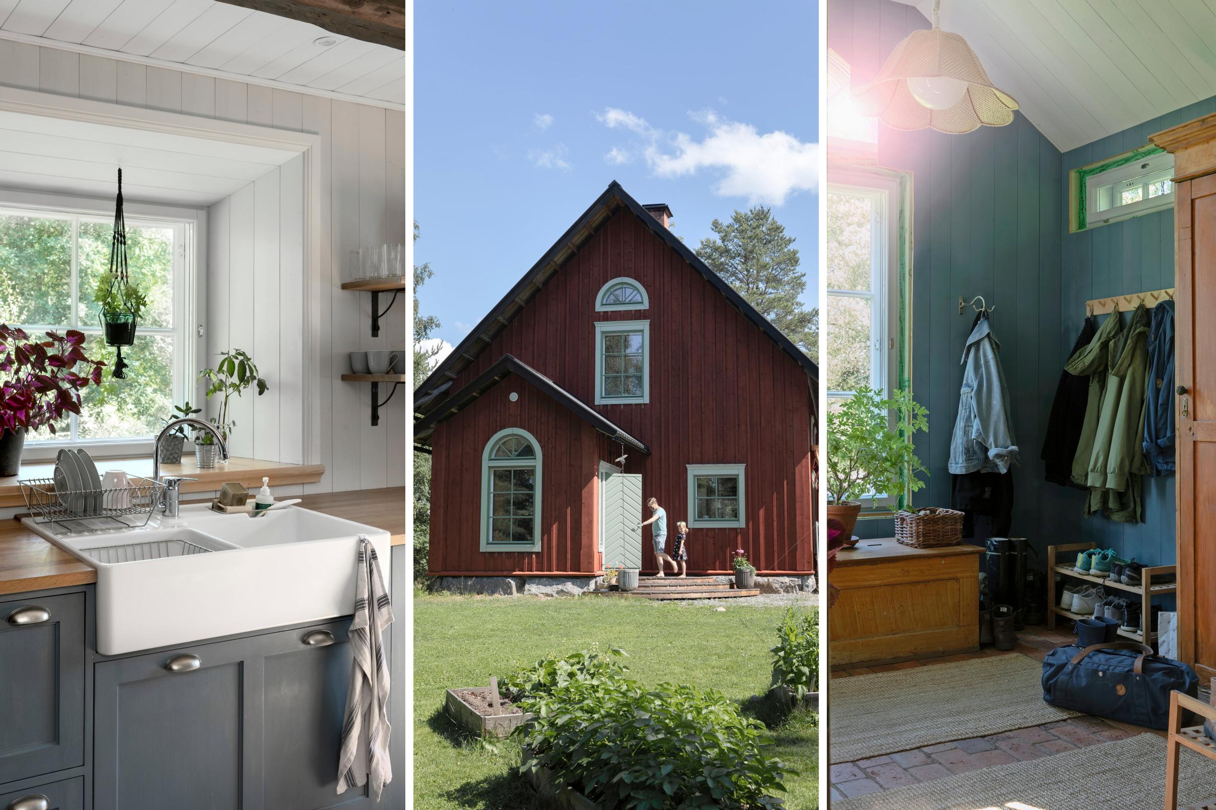 Jonathan and Sini’s eco house looks like it came from a time machine