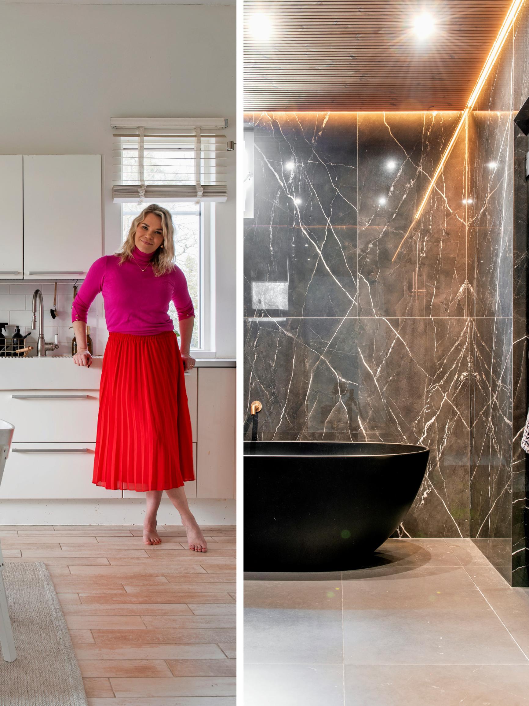From burnout and hectic family years to modern style: interior designer Maiju’s fresh new look