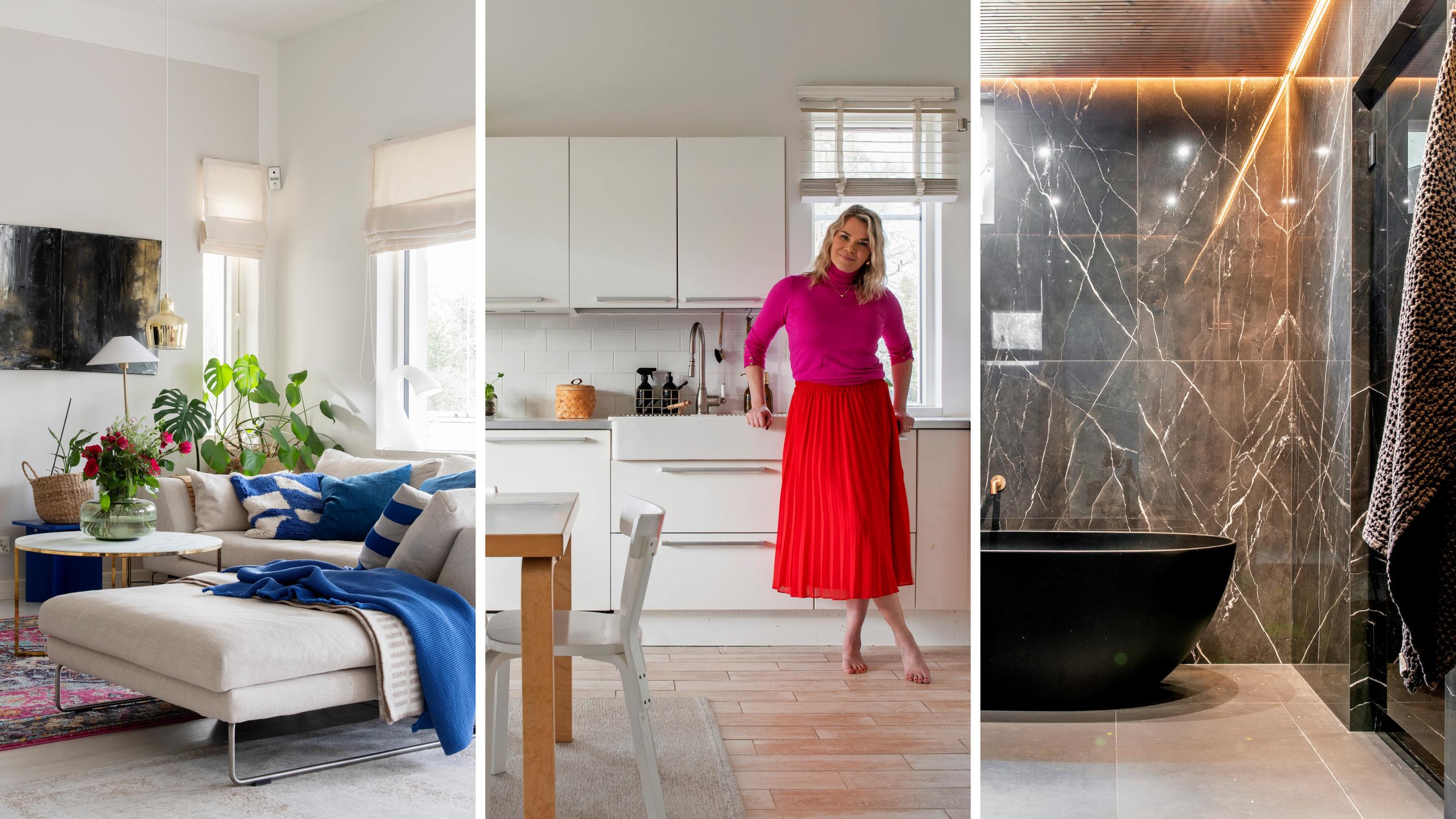 From burnout and hectic family years to modern style: interior designer Maiju’s fresh new look