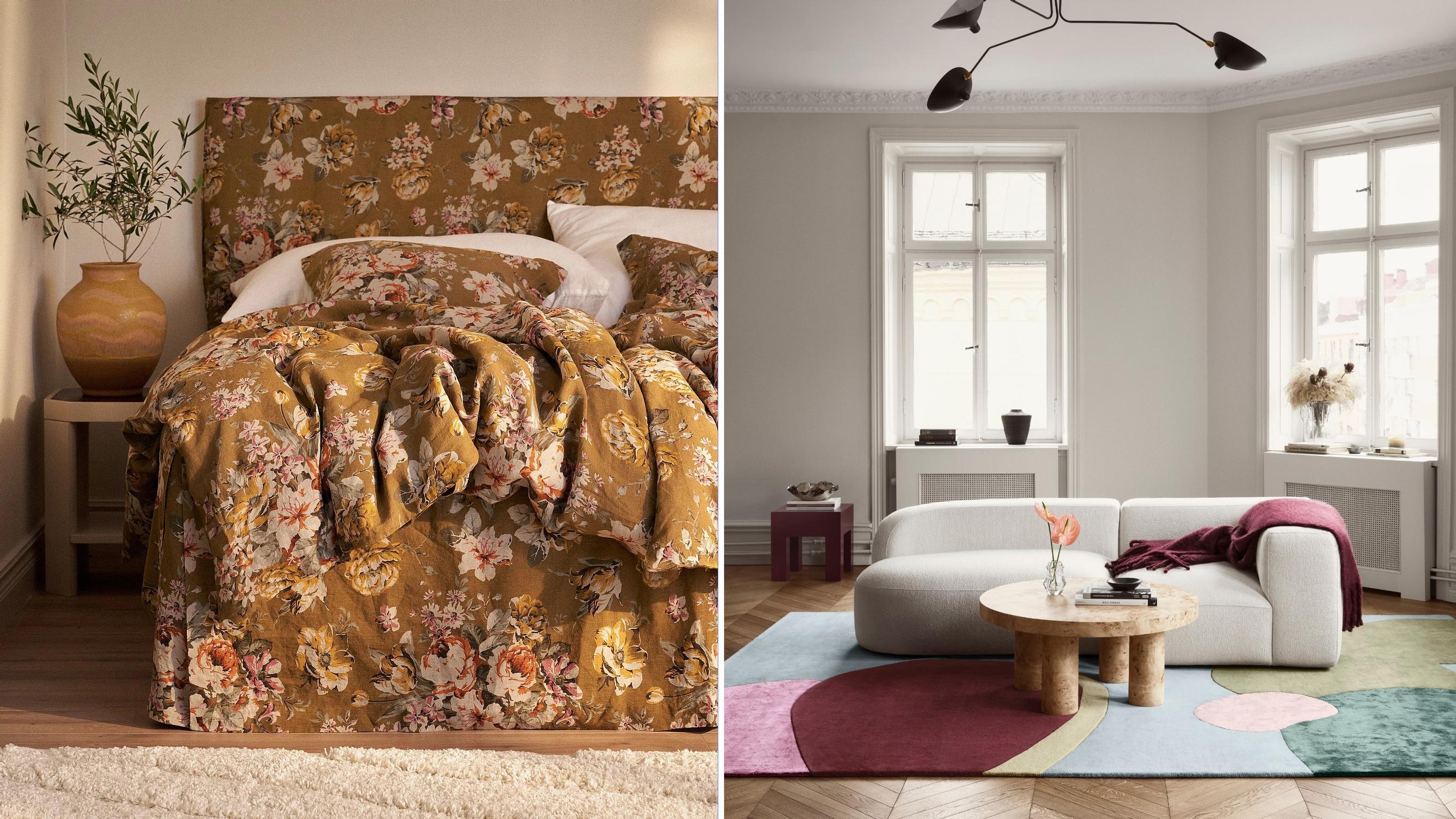Rug in the spotlight, wellness corner, bed skirts, and other trends that excite us now