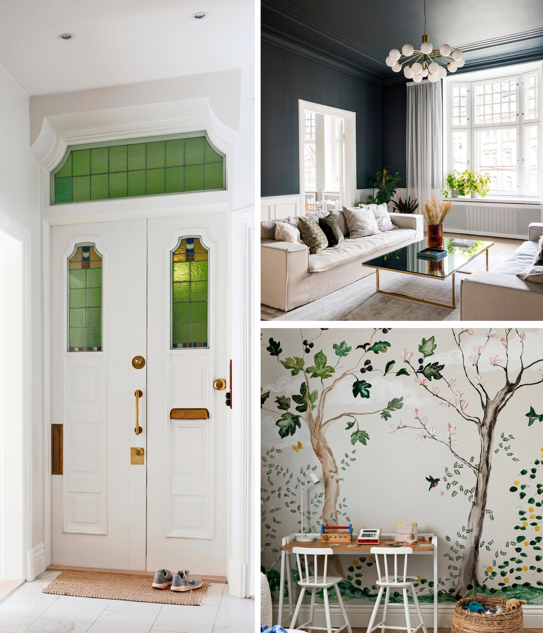 Minimalism? No, thank you! Discover the lavish redesign of a century-old Helsinki apartment