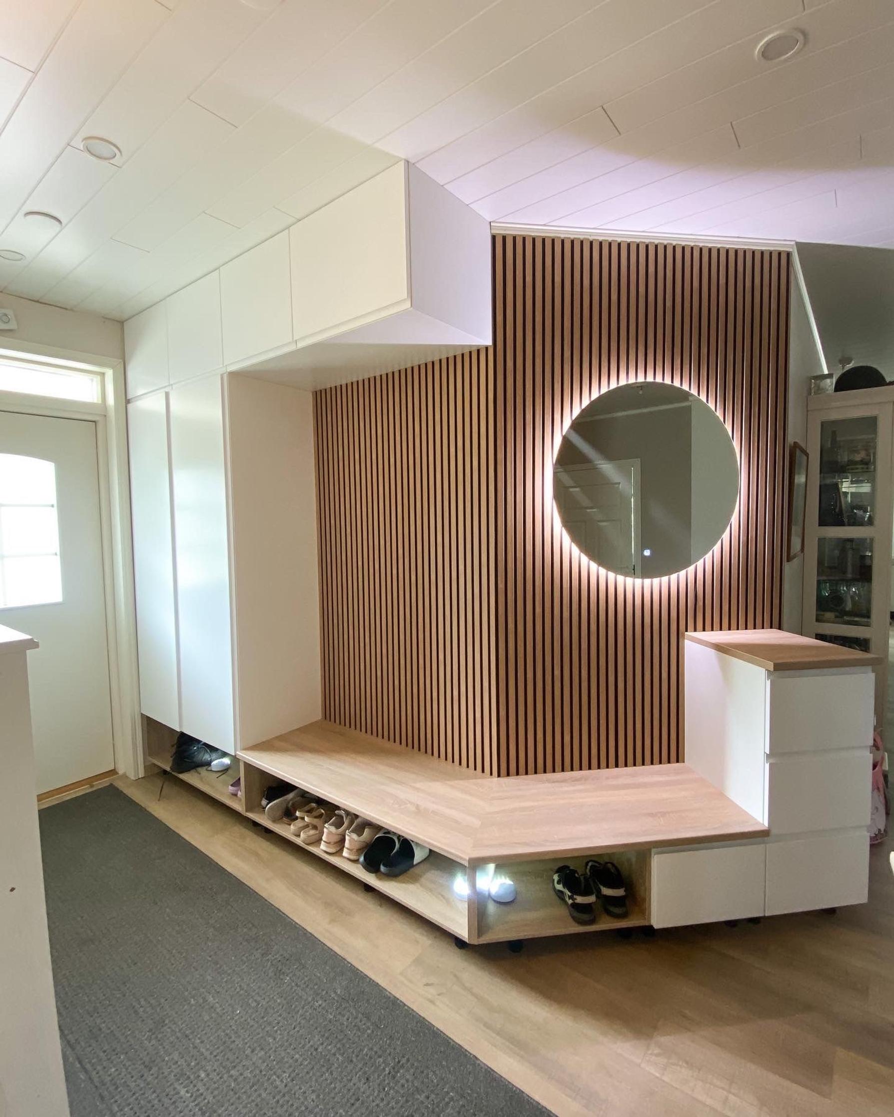 Hallway renovation—after
