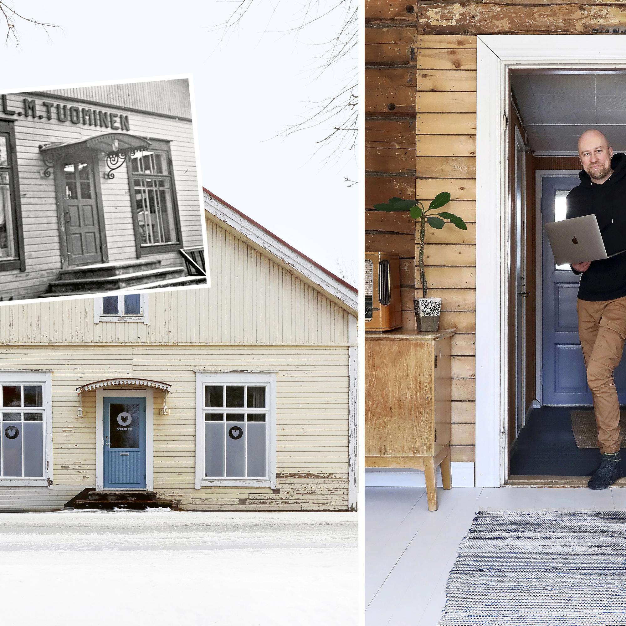 From old, uninhabitable general store to cozy home: “We stayed there overnight before deciding to buy it”