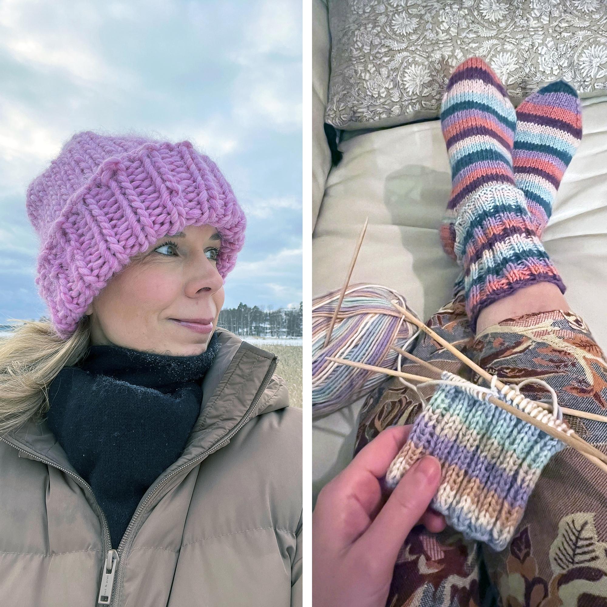 Kirsi-Marja was 47 when she realized that she could knit after all—“I have discovered a new tenacity in myself”