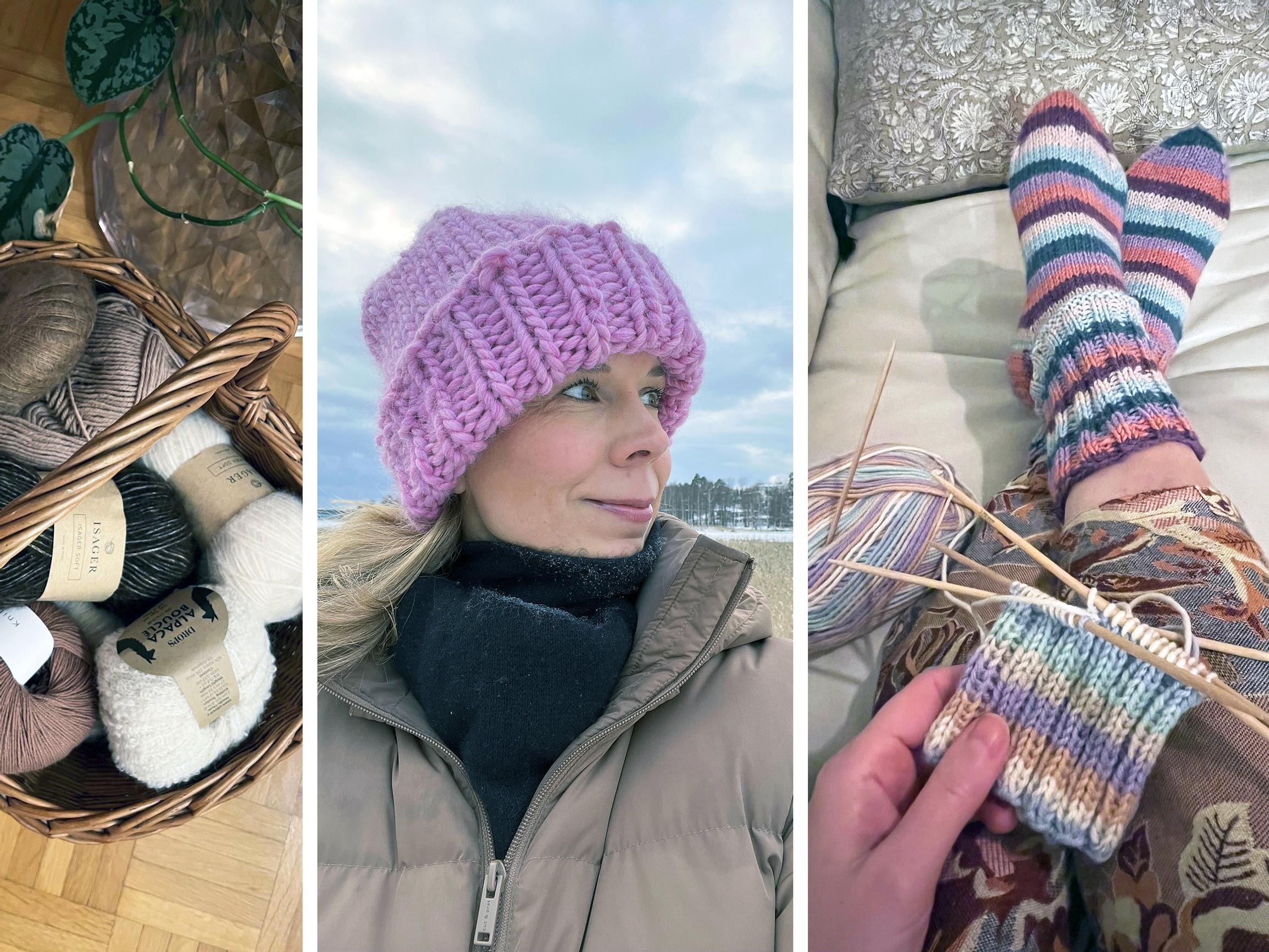Kirsi-Marja was 47 when she realized that she could knit after all—“I have discovered a new tenacity in myself”