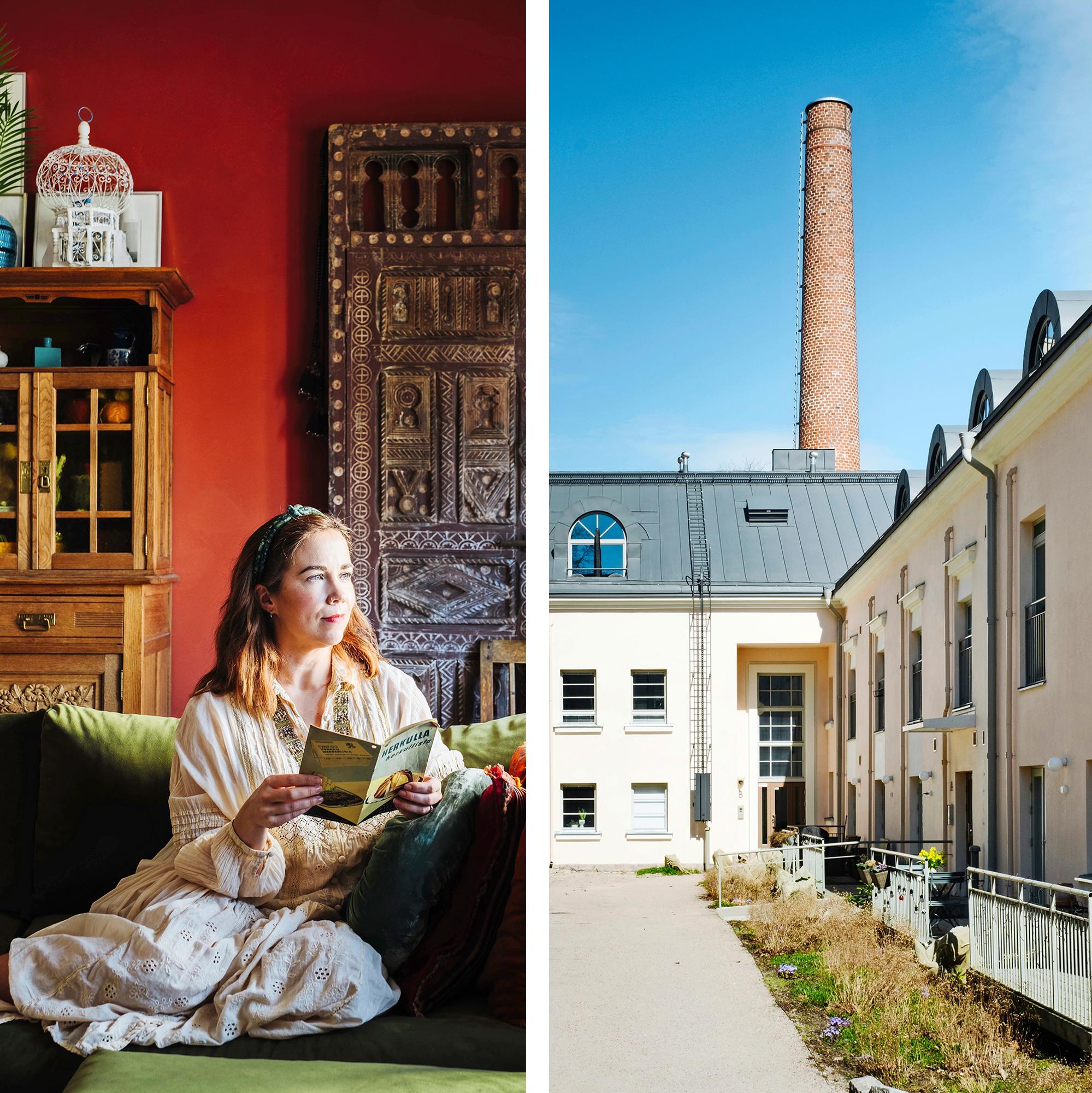 Dream home in an old margarine factory: “I love how it looks here”