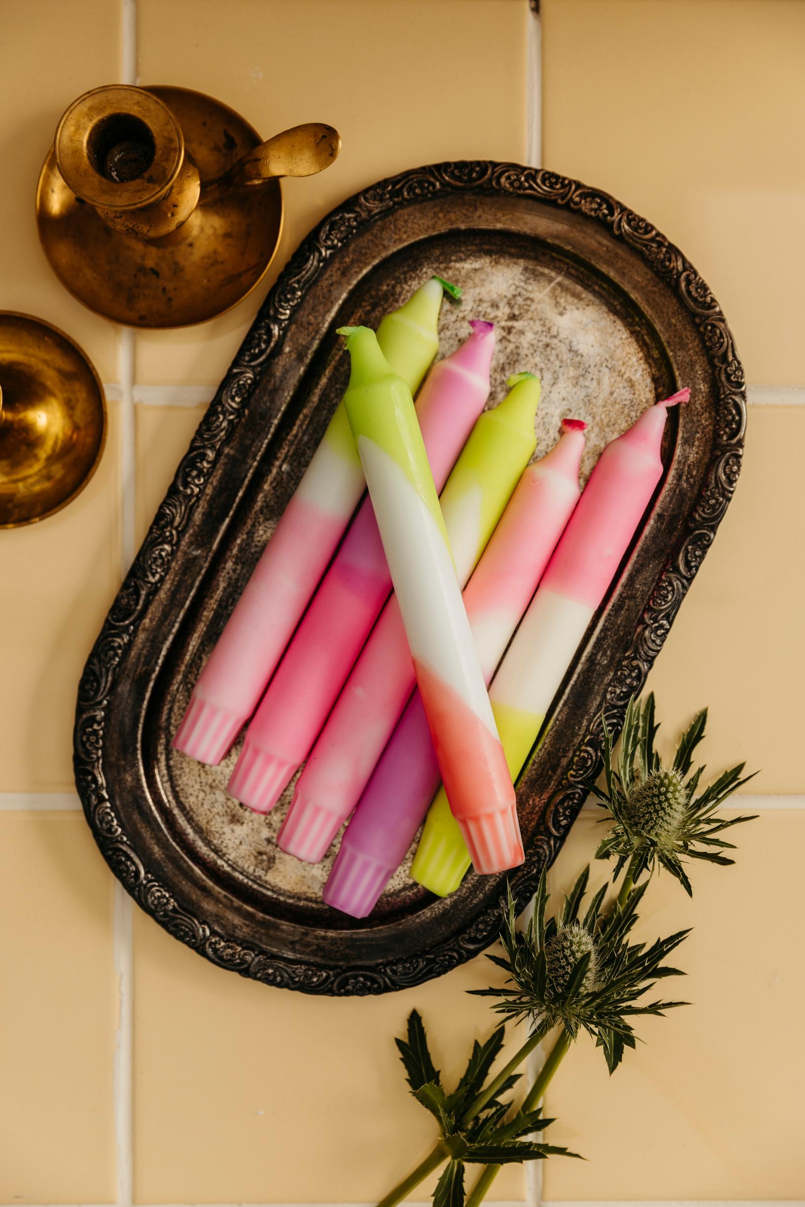 Dipped candles