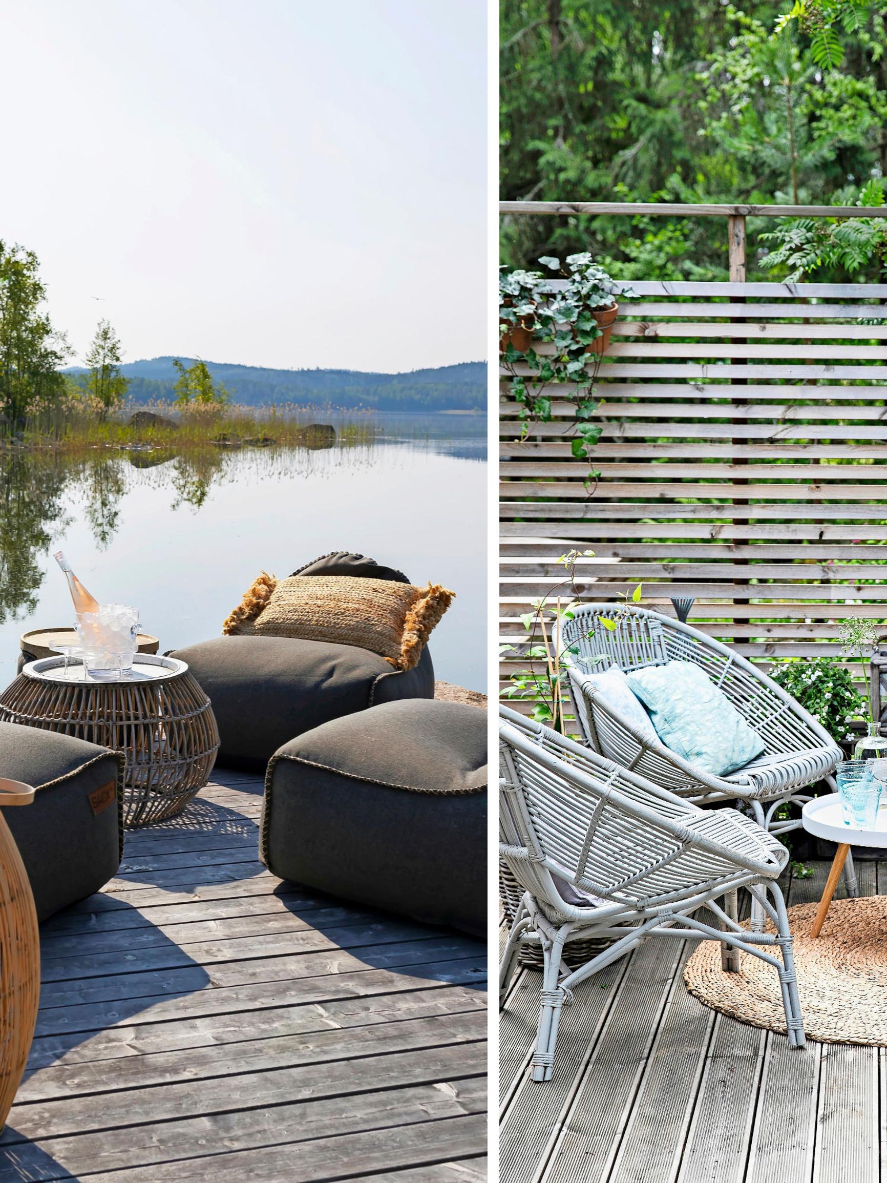 8 × outdoor living room—would a sofa chest, a sunken terrace, or an elegant furniture set fit your yard?