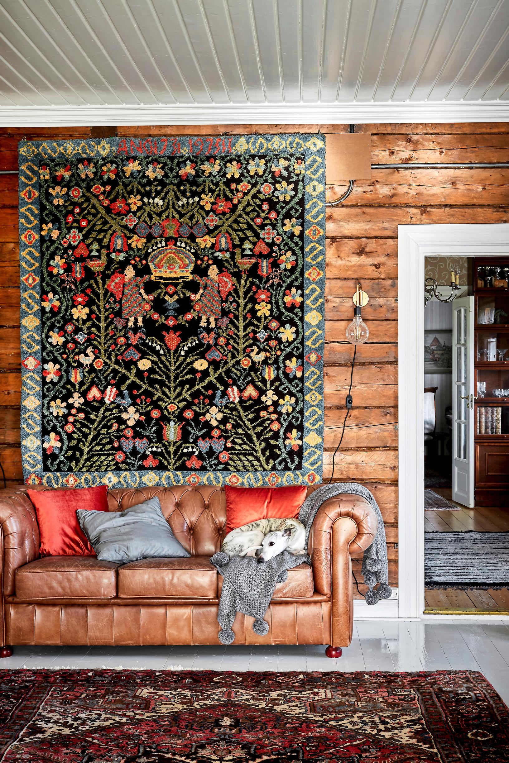 Finnish ryijy—the colorful history of this wall hanging connects Vikings, wedding couples, and experimental art