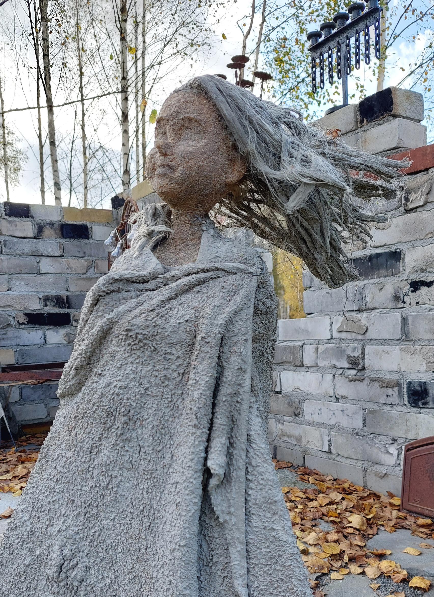 The hair of one of the ruin garden’s residents.