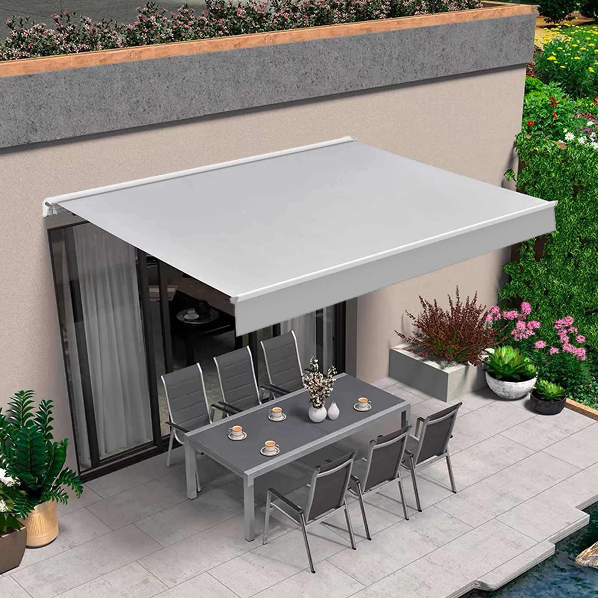 Privacy screen for the terrace: terrace awning
