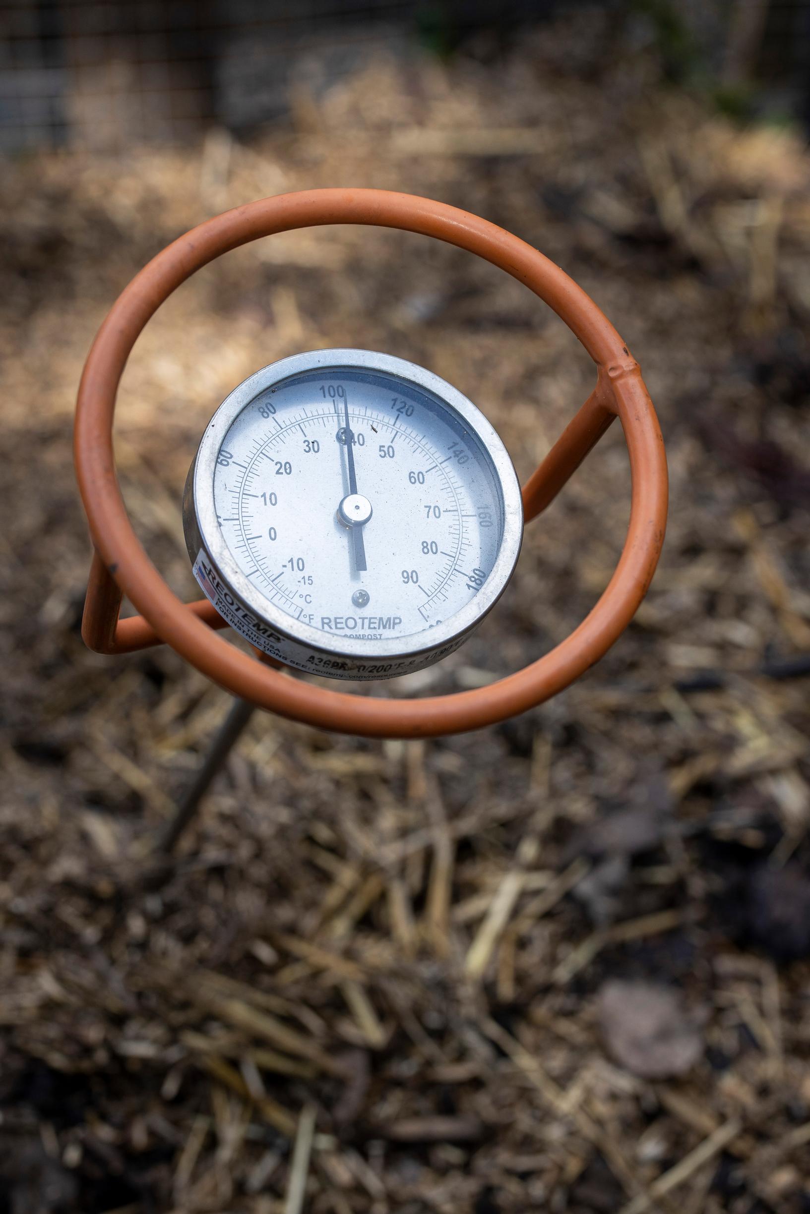 Compost thermometer
