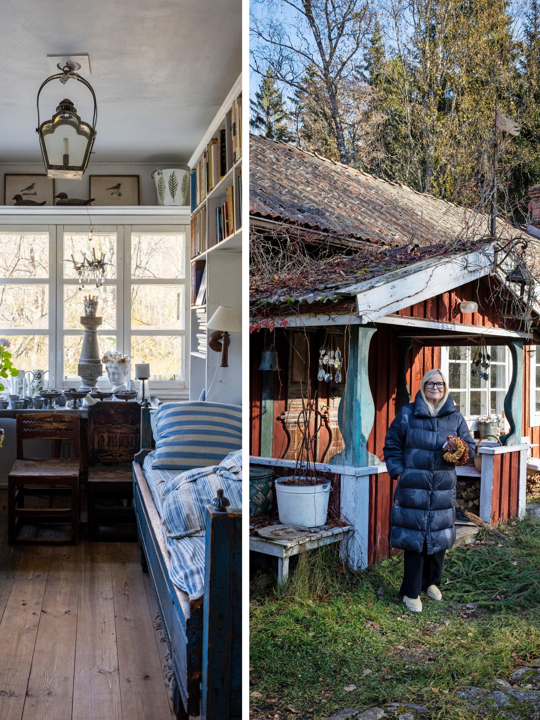 “I paint walls more often than I clean”—step inside artist Kerstin Enbom’s enchanting cottage