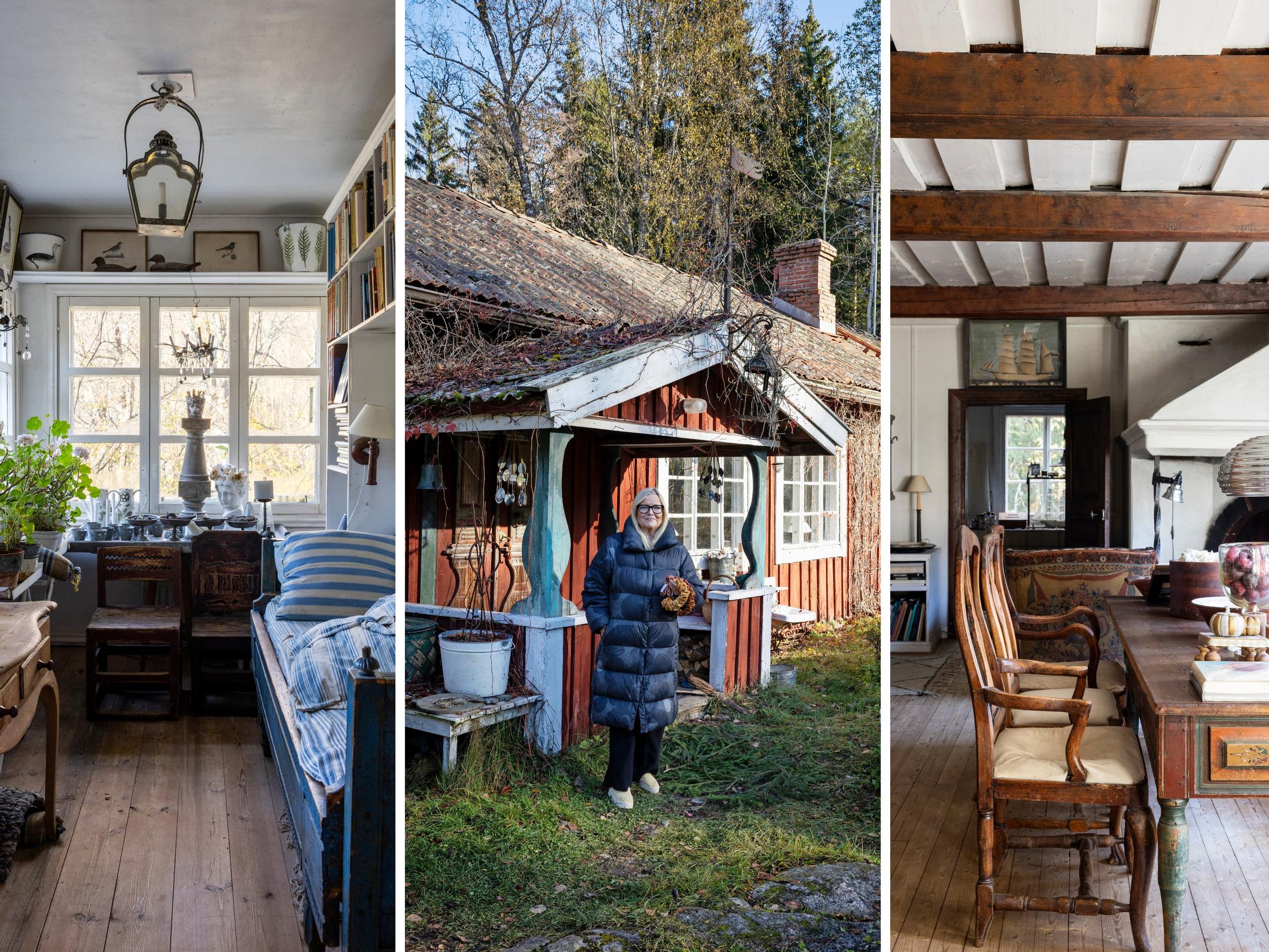 “I paint walls more often than I clean”—step inside artist Kerstin Enbom’s enchanting cottage