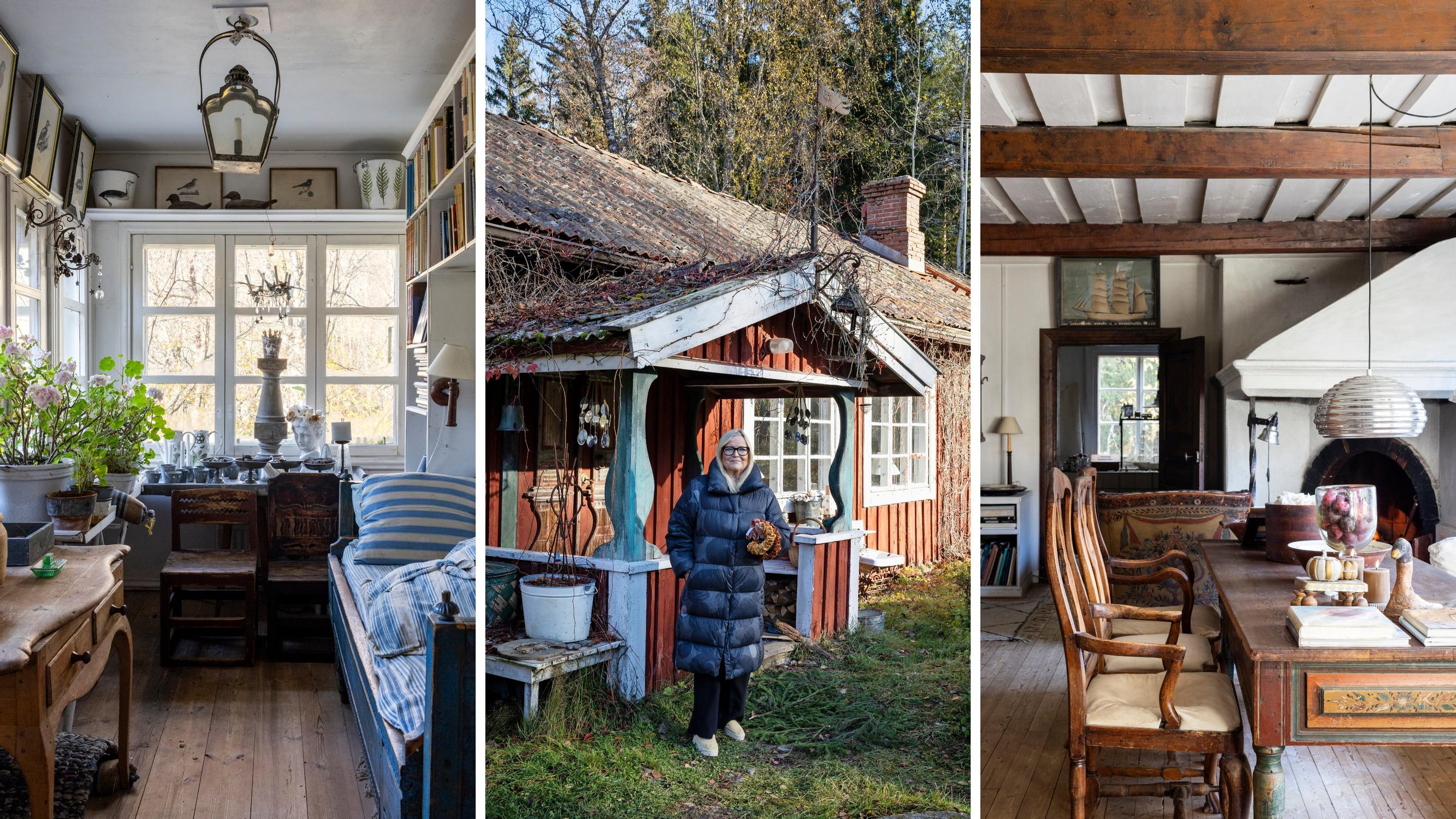 “I paint walls more often than I clean”—step inside artist Kerstin Enbom’s enchanting cottage