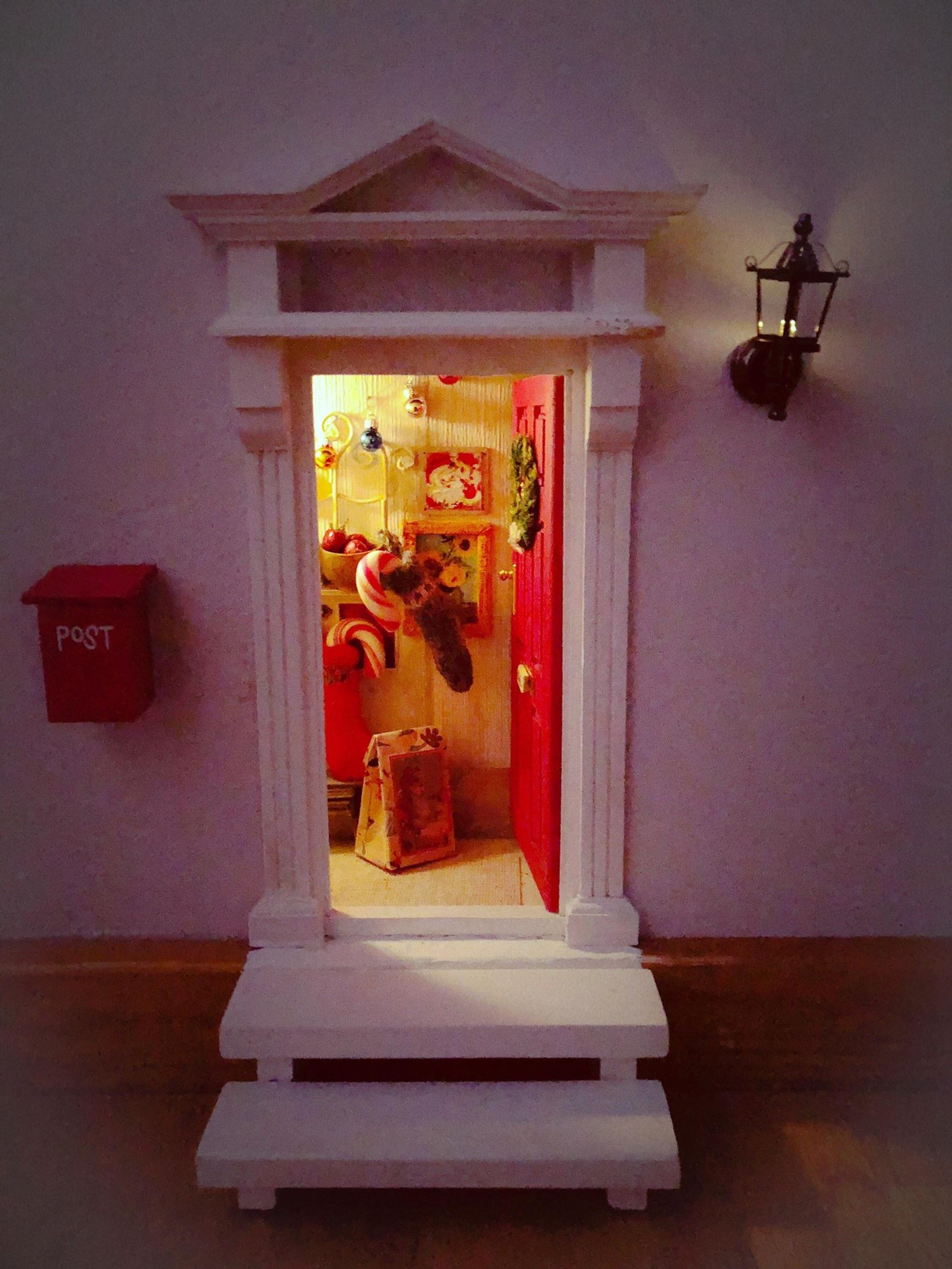 A look inside the elf door's first floor