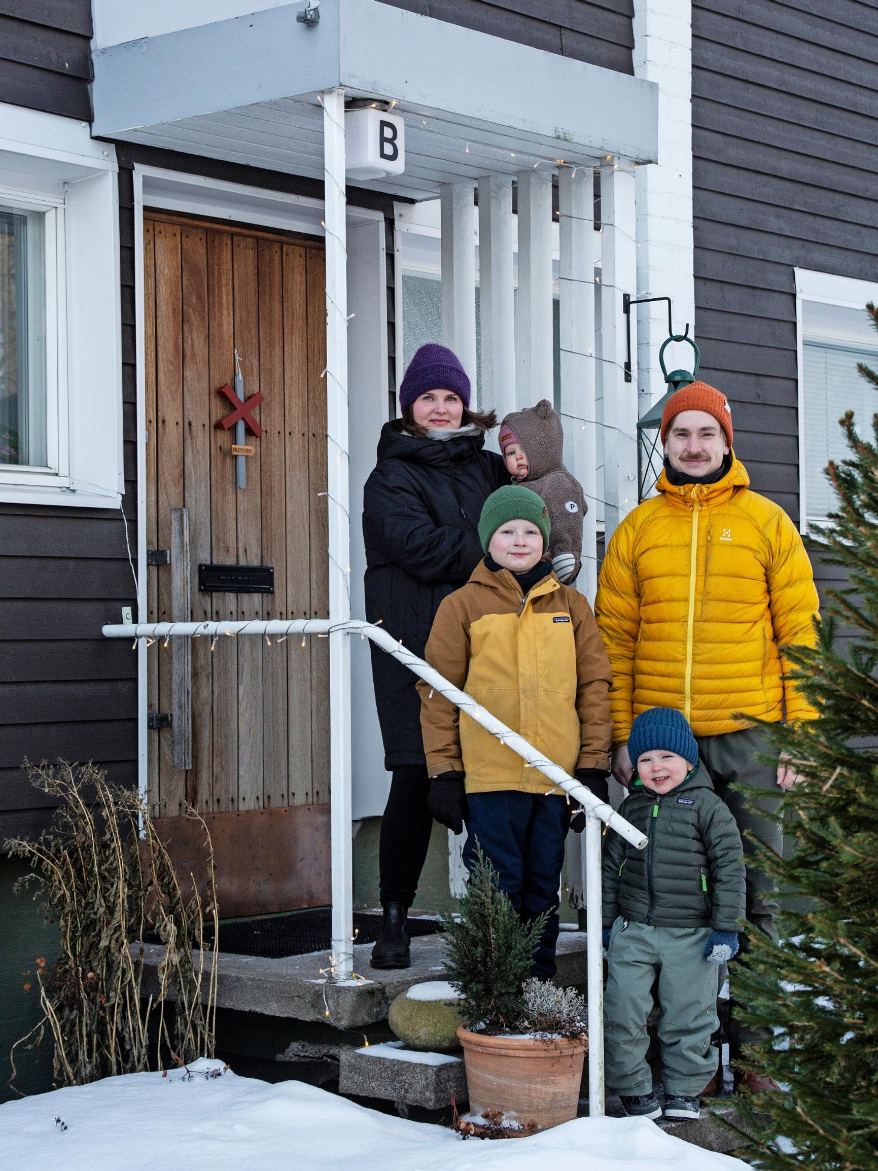 Move to 1960s row house in Helsinki made family life easier: “Living in this house, we’re in the center of everything”