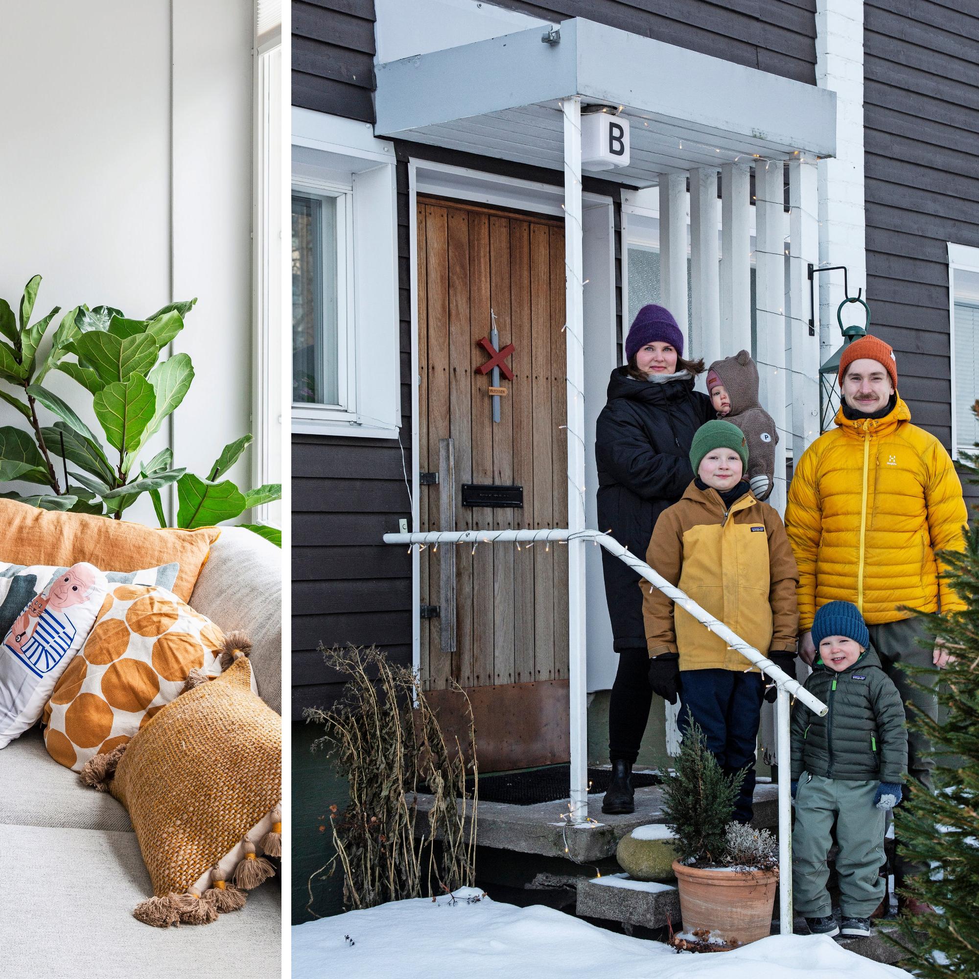 Move to 1960s row house in Helsinki made family life easier: “Living in this house, we’re in the center of everything”