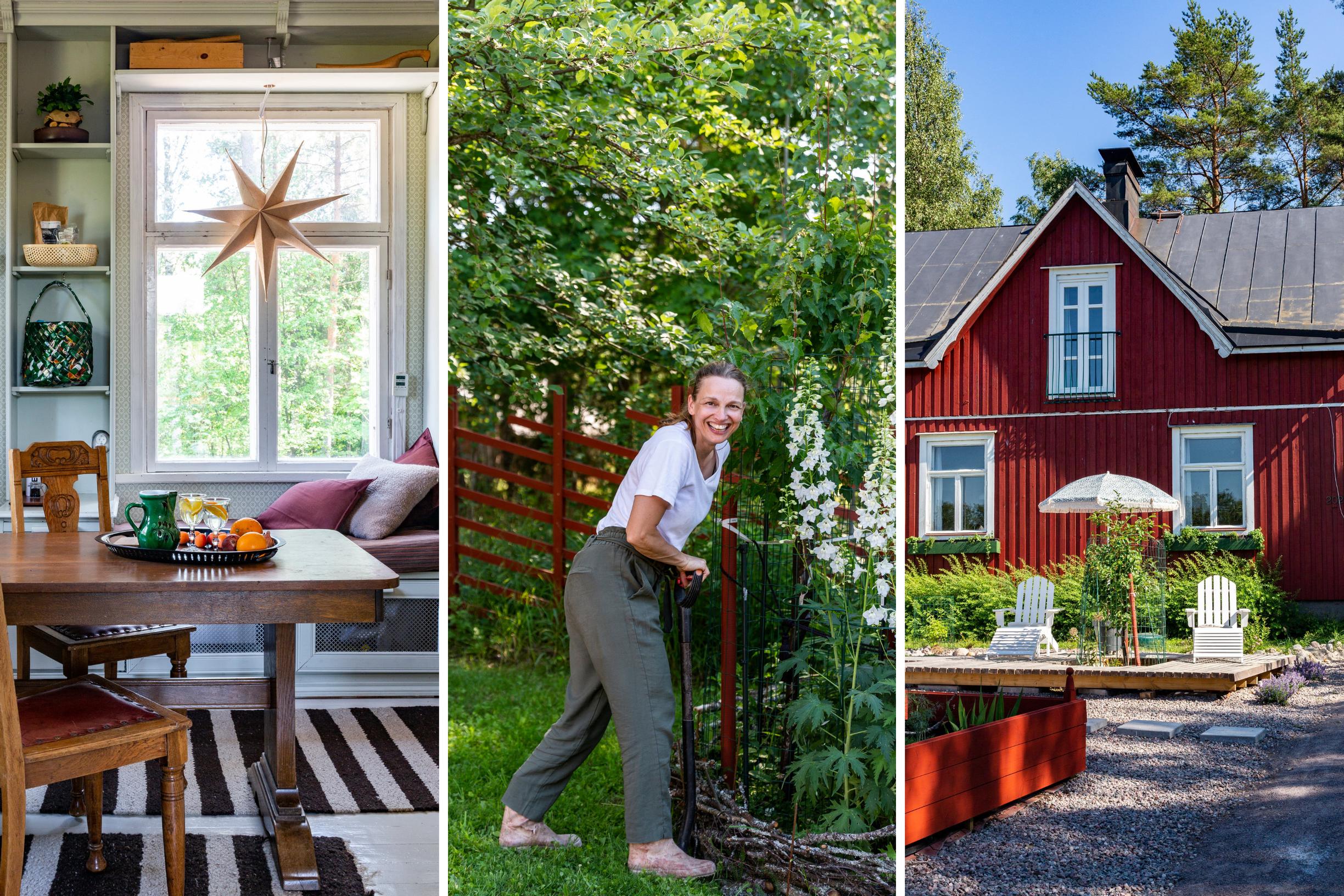 “Arriving here immediately felt like coming home”—after traveling the world, Petra settled into a red-ocher wooden house idyll