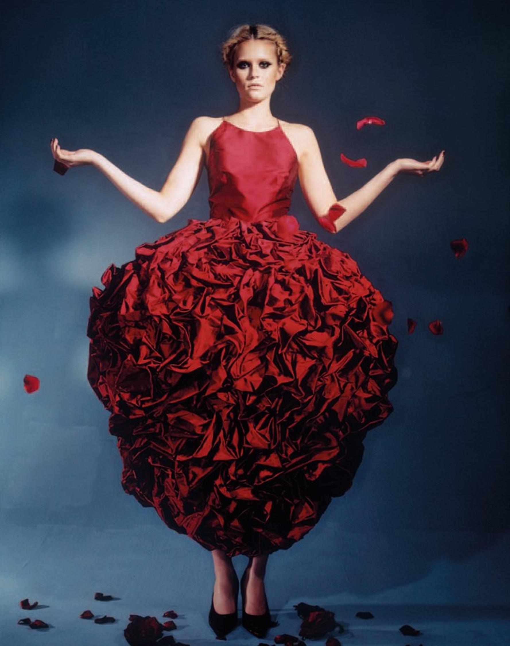 ‘Like a Rose’ one-off gown
