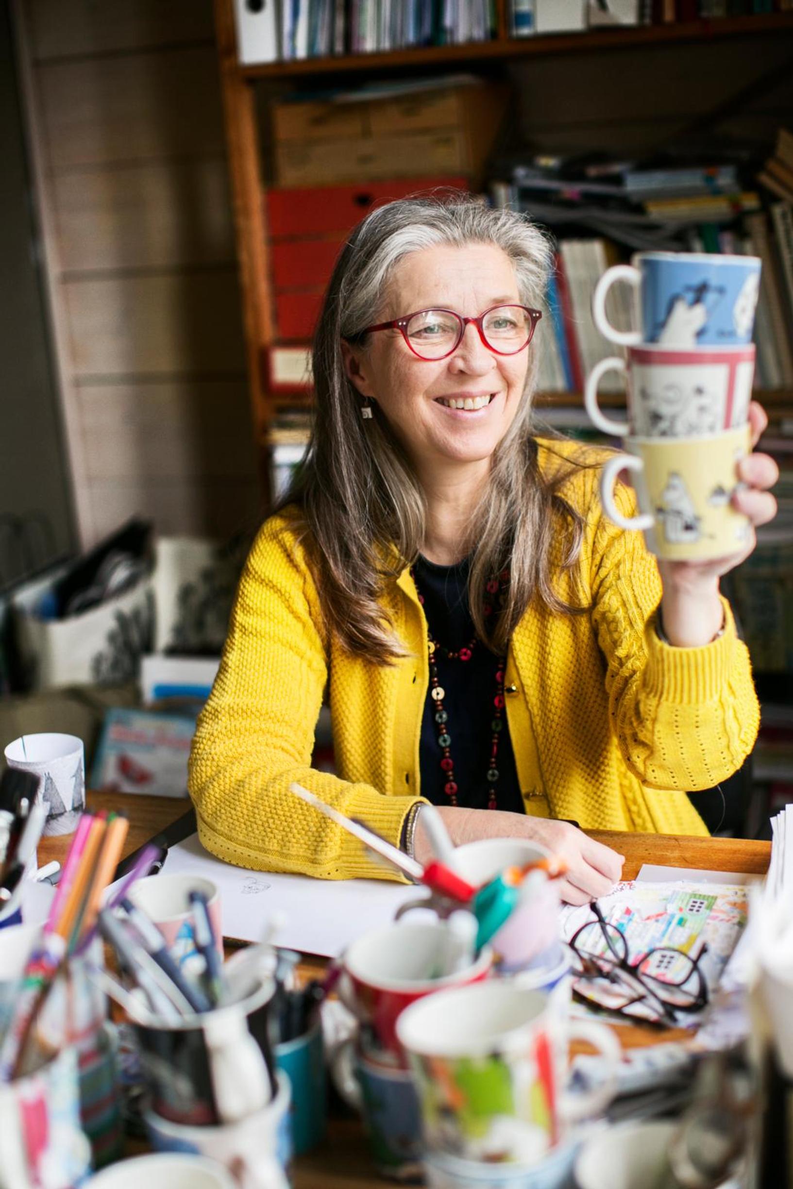 Moomin mug illustrator Tove Slotte