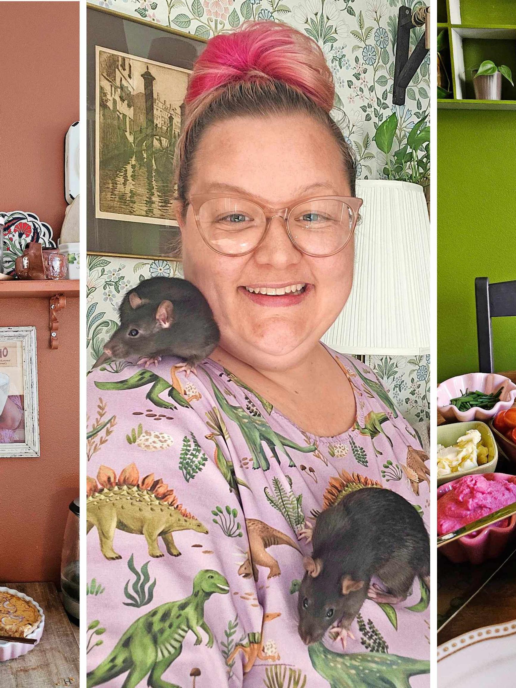 Single parents’ shared home—Tinna and her friend moved in together when rents kept climbing