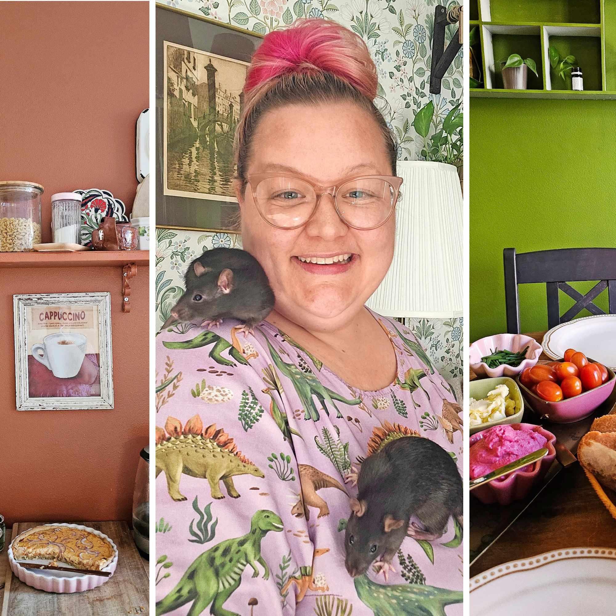 Single parents’ shared home—Tinna and her friend moved in together when rents kept climbing