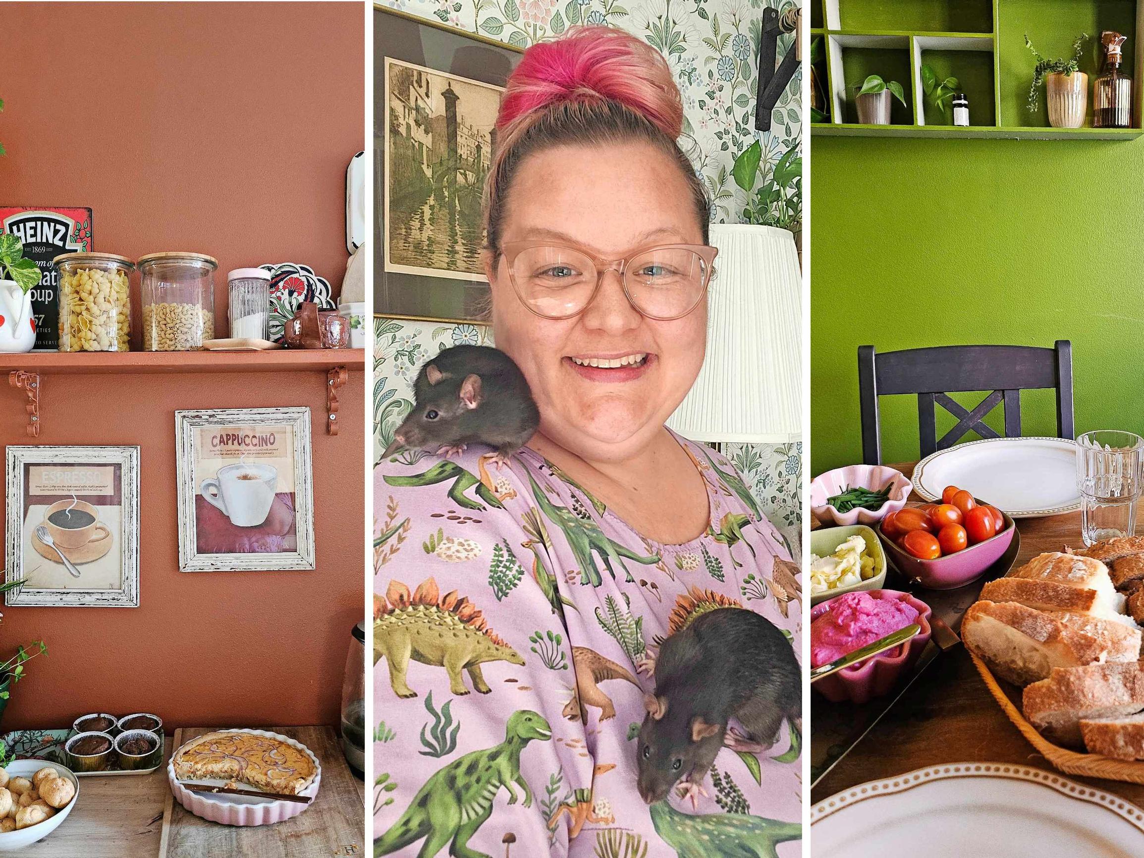 Single parents’ shared home—Tinna and her friend moved in together when rents kept climbing