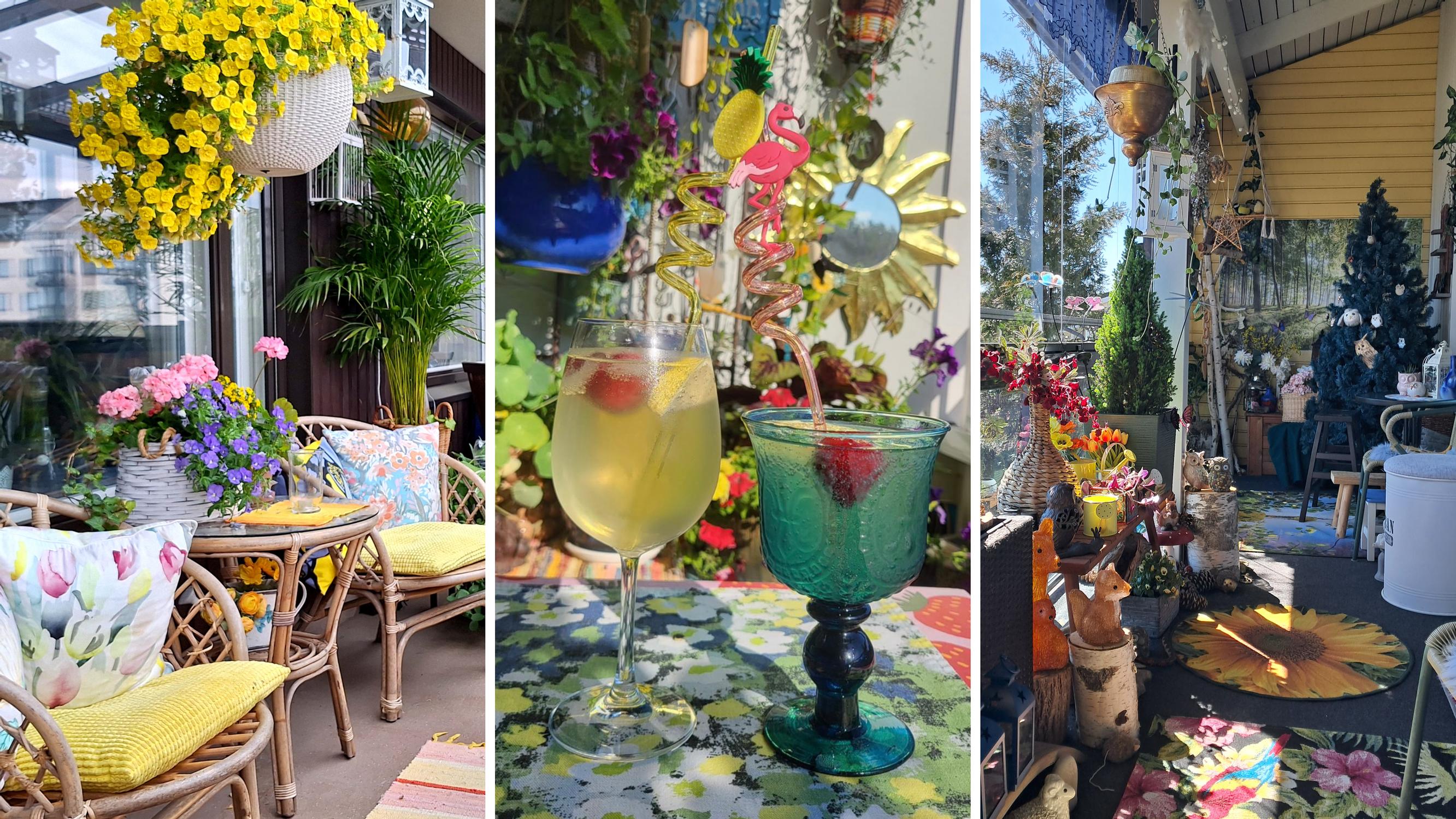 3 × delightfully colorful balconies! “Some guests are left speechless”