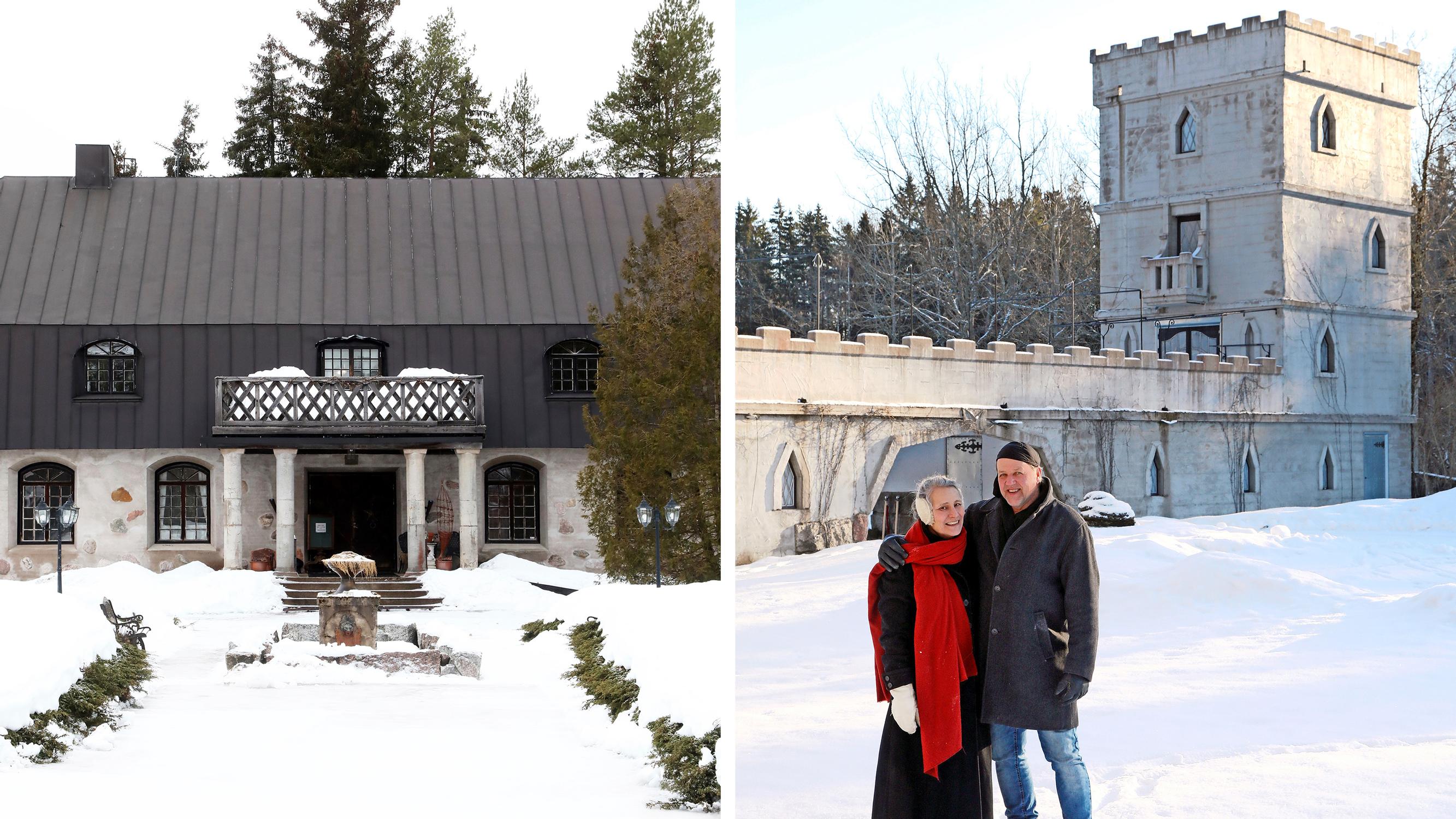 She wanted a café, he built a castle: “With hard work, even the most incredible dreams can come true”