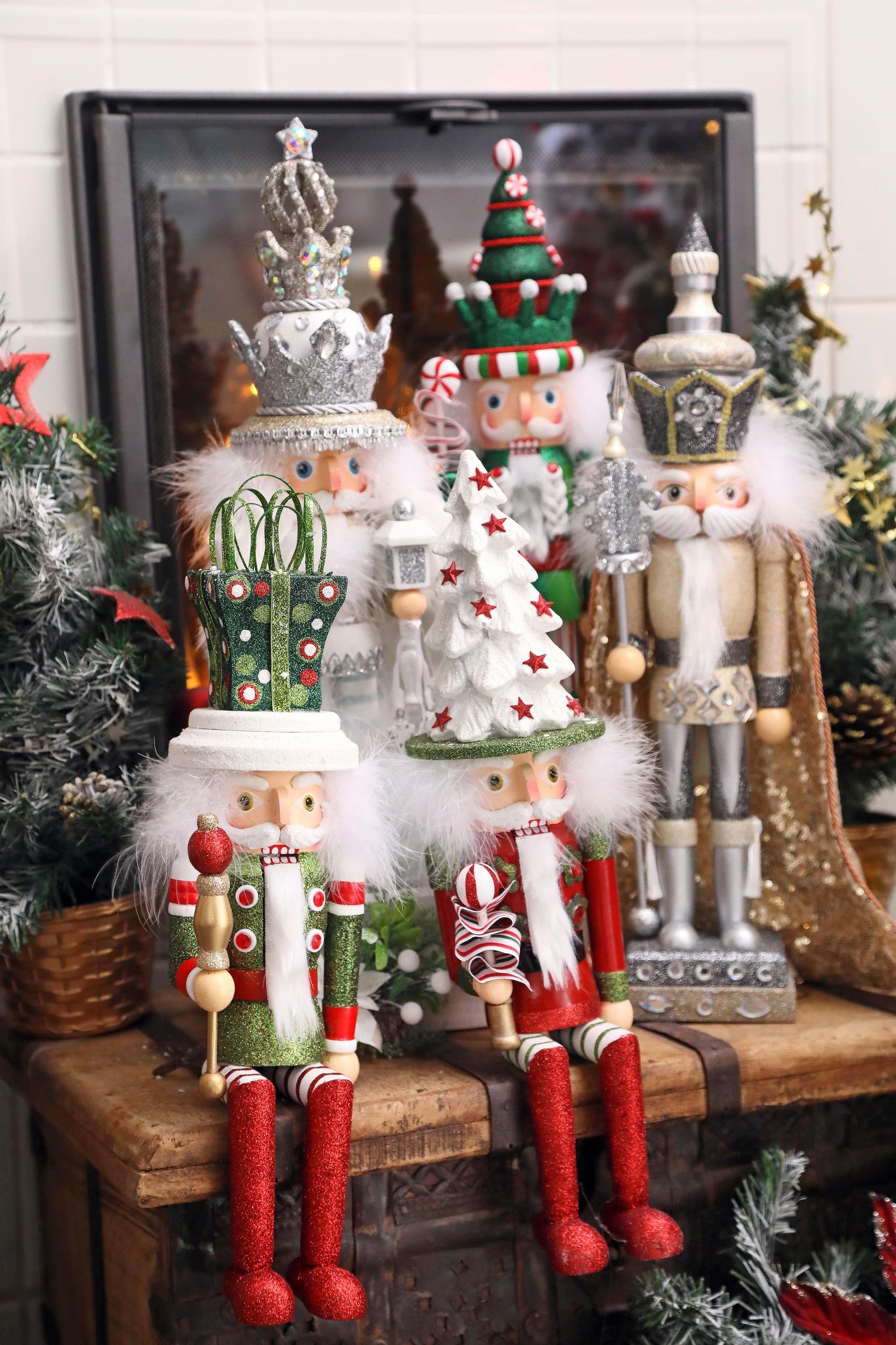 Nutcracker figures.