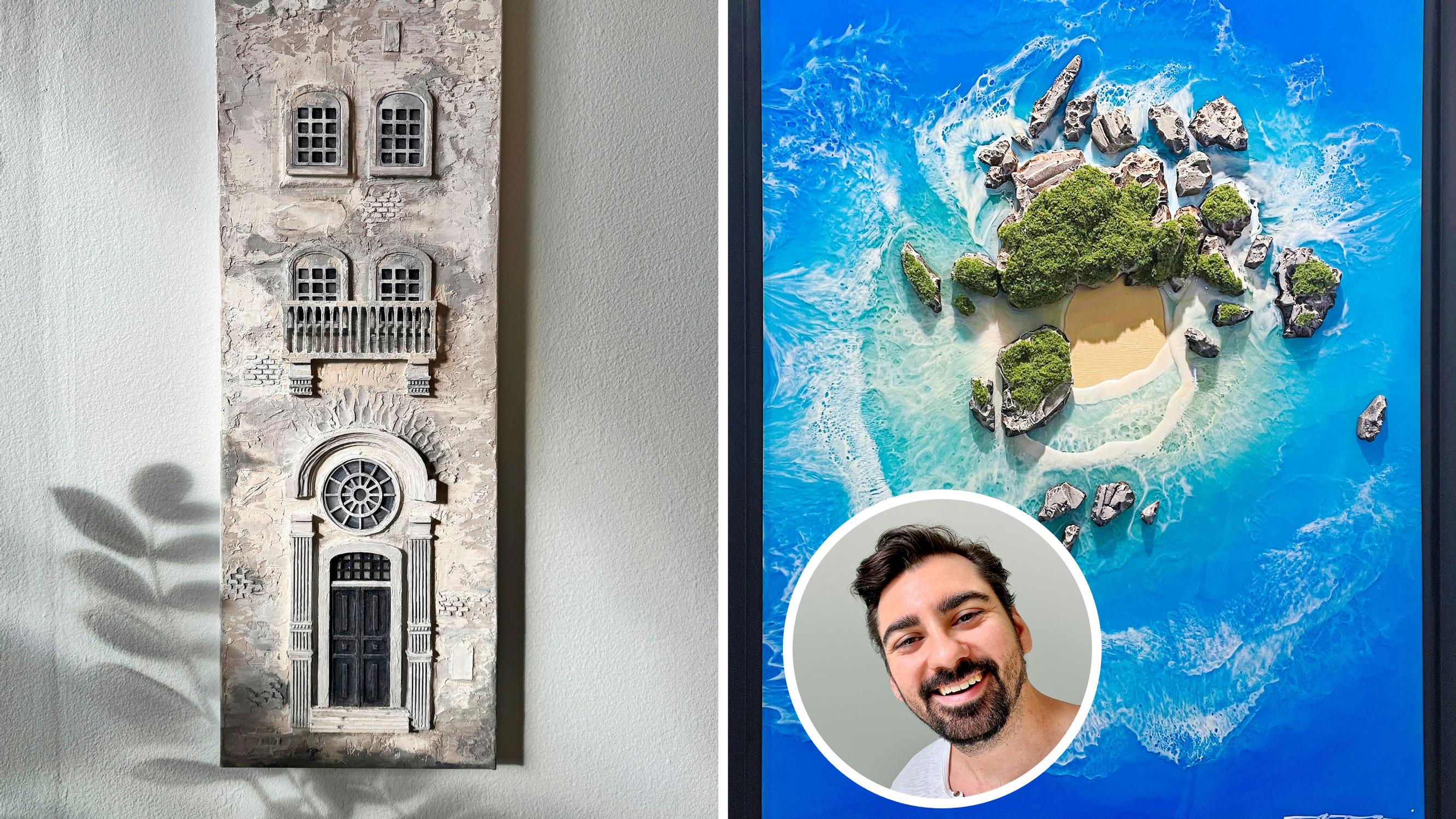Resin paintings by TV host Gogi went viral on social media— “We’ll see if my very first piece becomes valuable one day”
