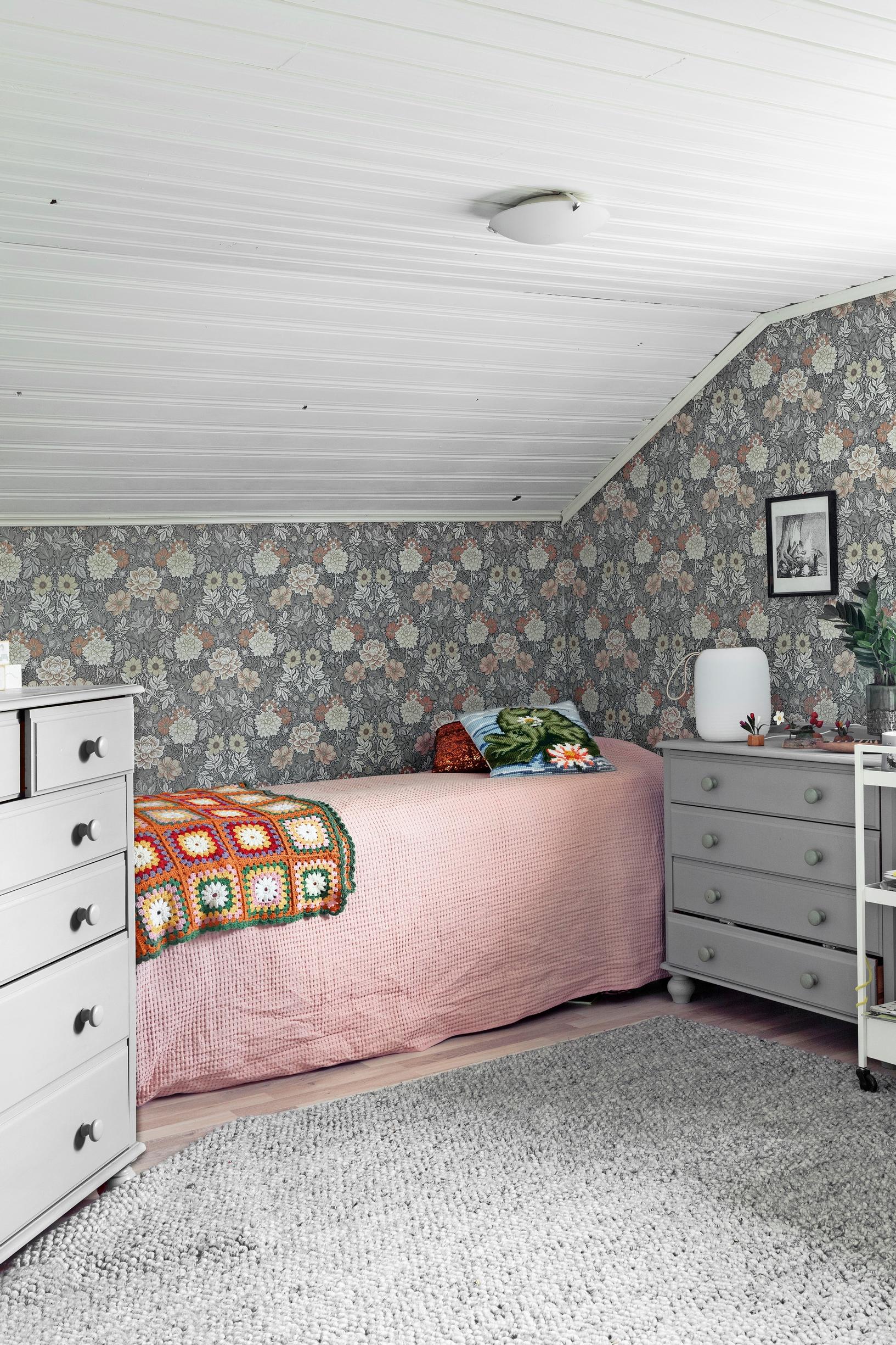 A photo of the children’s room in an old house.