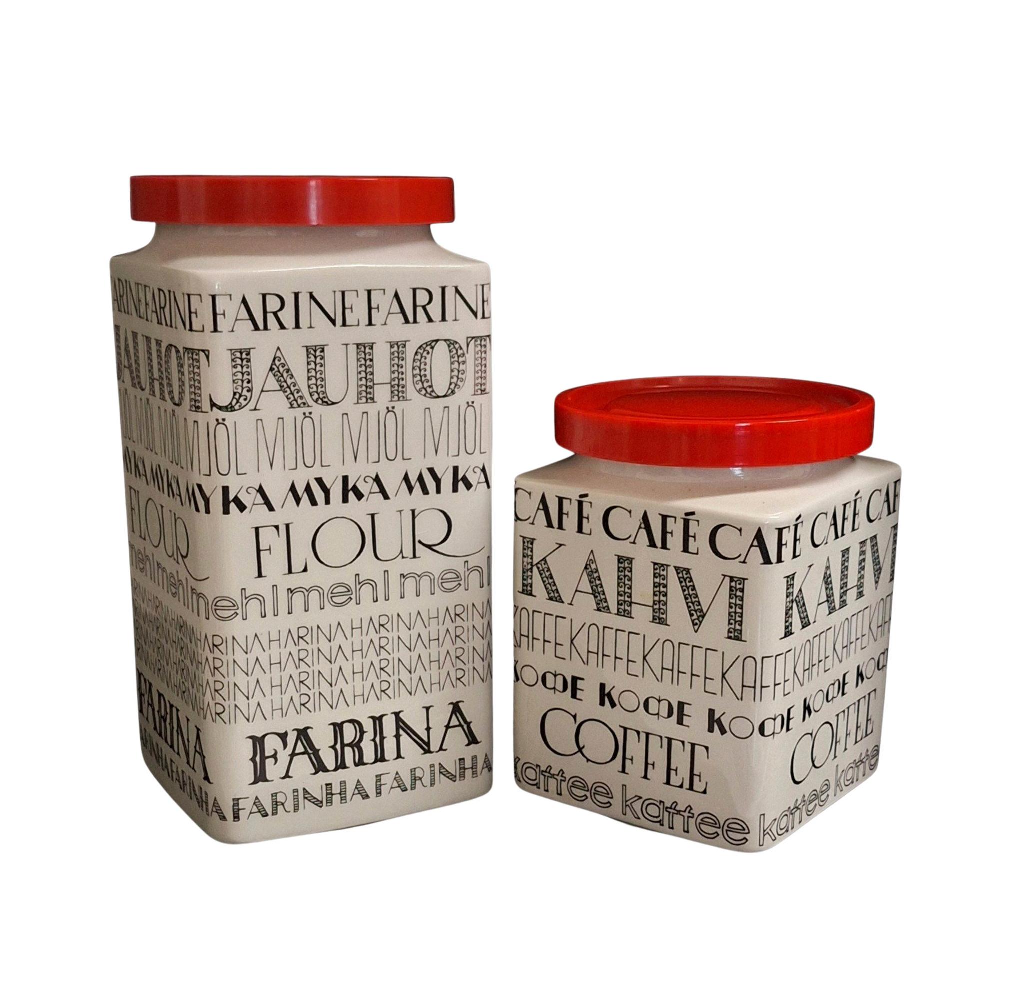 Storage jars designed by Richard Lindh