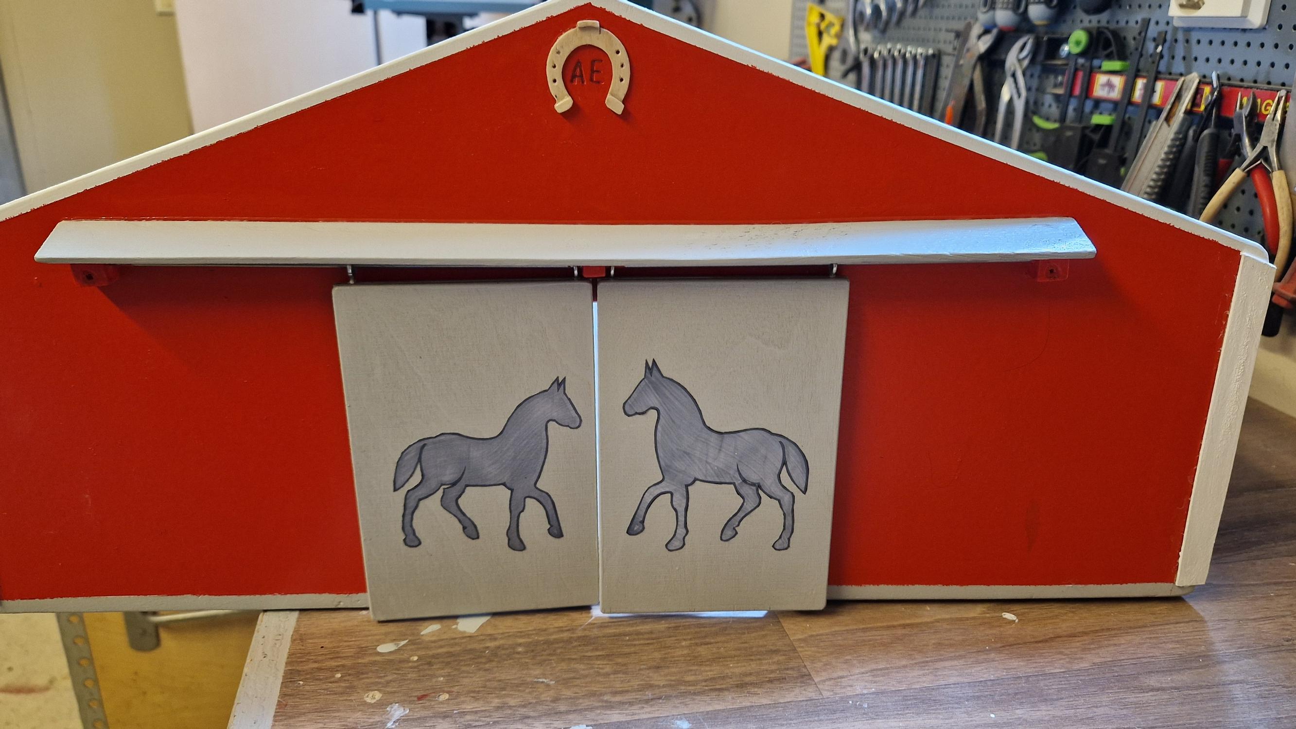 End of the horse stable