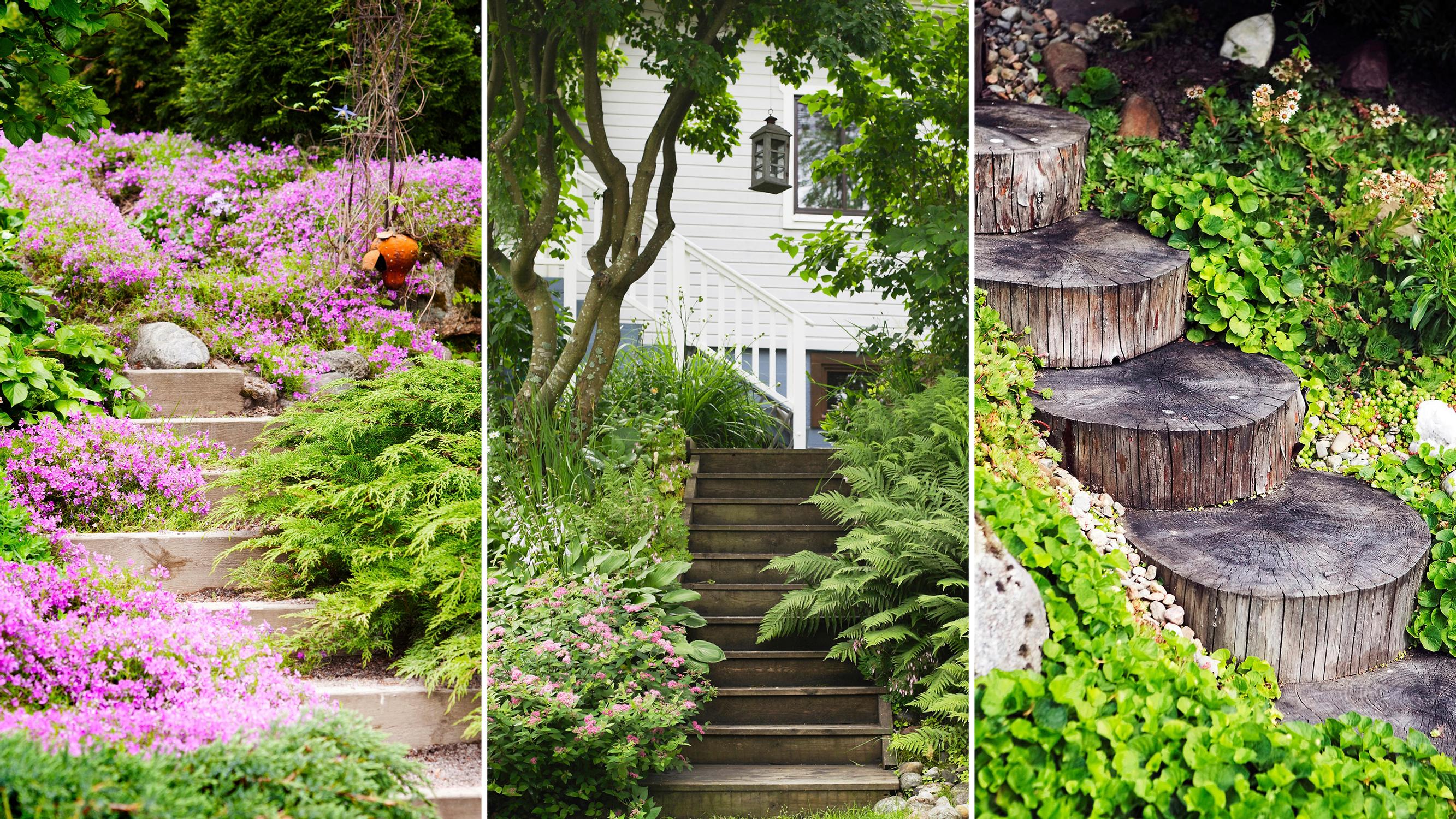 10 stunning garden step solutions from home gardens
