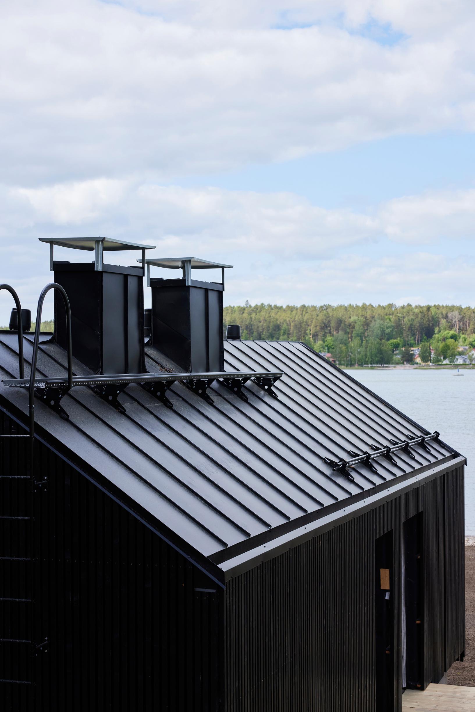 Villa Havu's exterior at the 2023 Lovisa housing fair