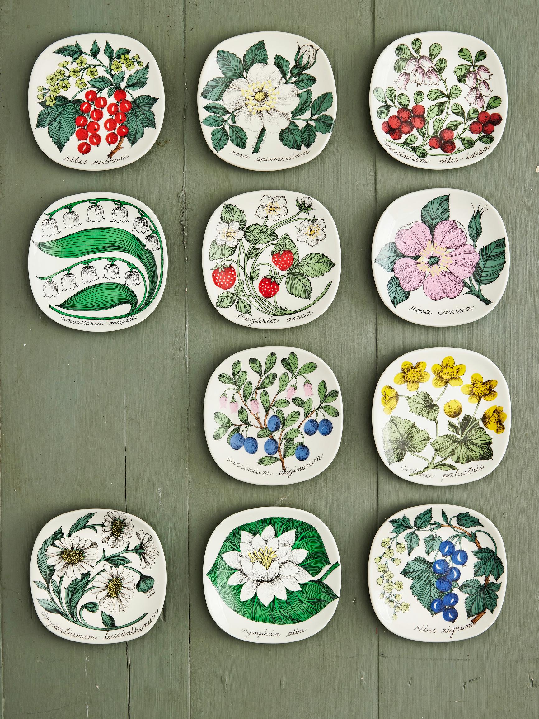 Irresistible vintage plates: Esteri Tomula’s charming wall plates still captivate new generations