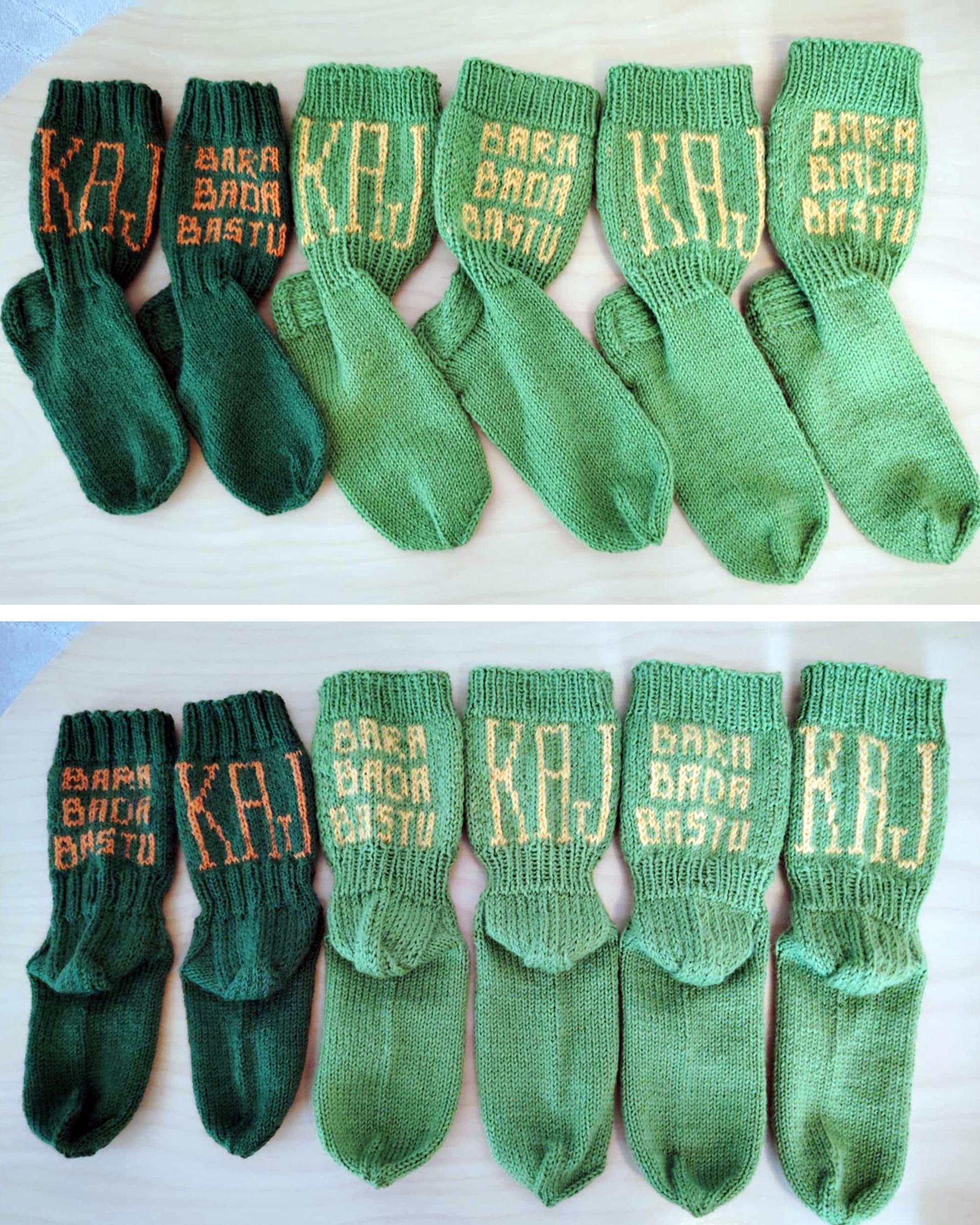 Sisko’s KAJ wool socks