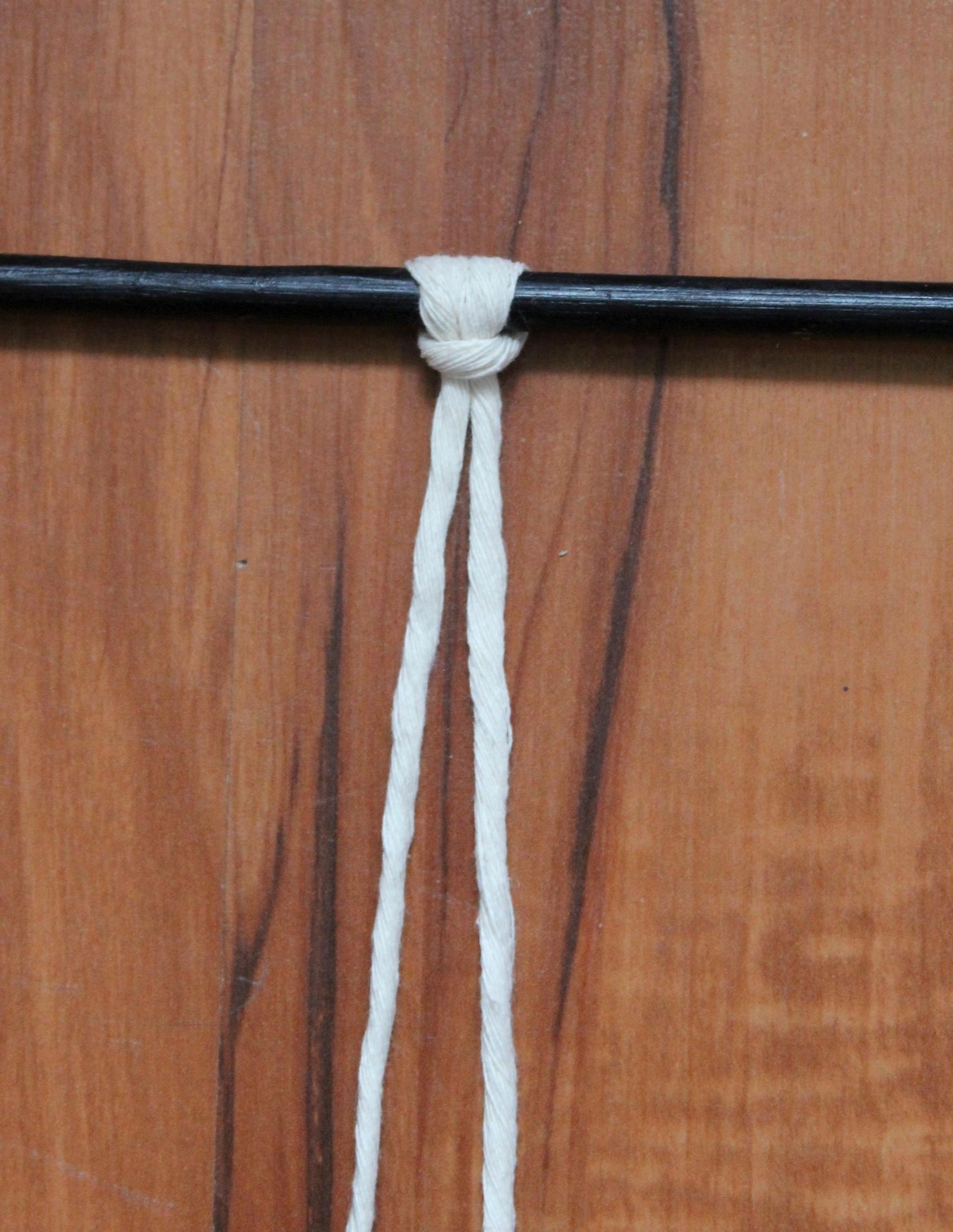 Lark's head knot