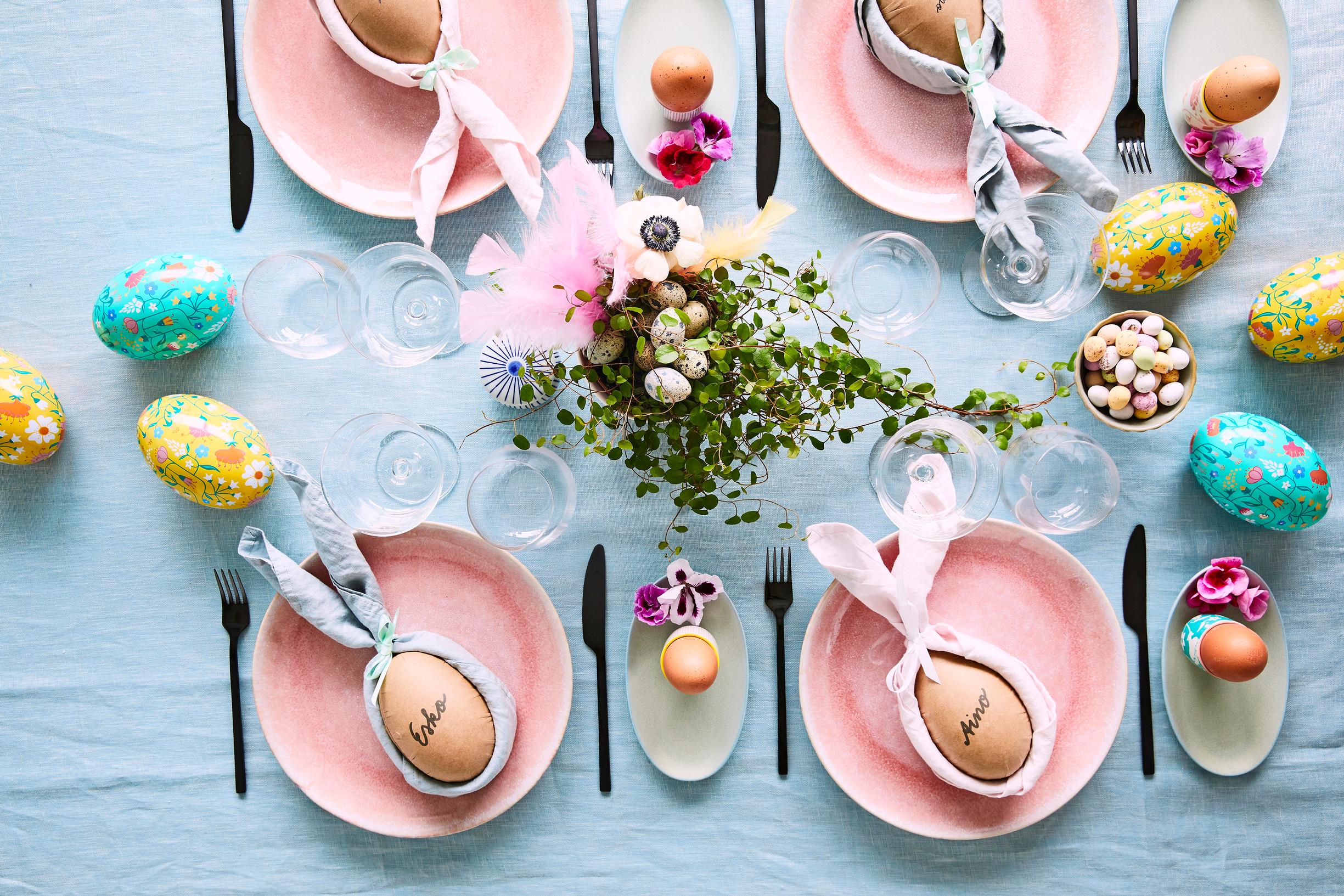 Bunny napkins