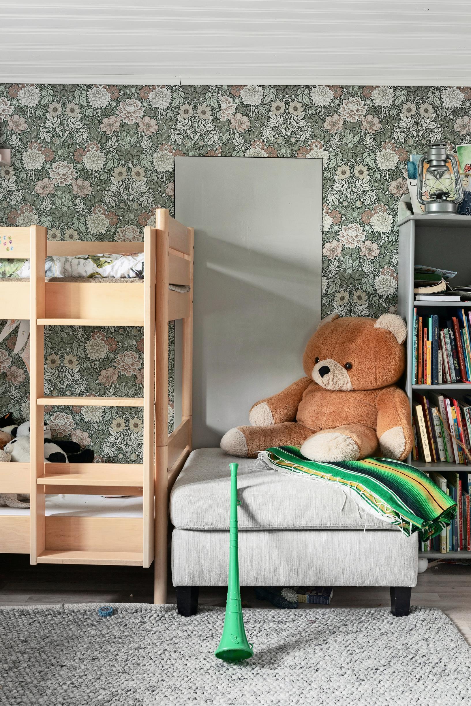 A photo of the children’s room in an old house.